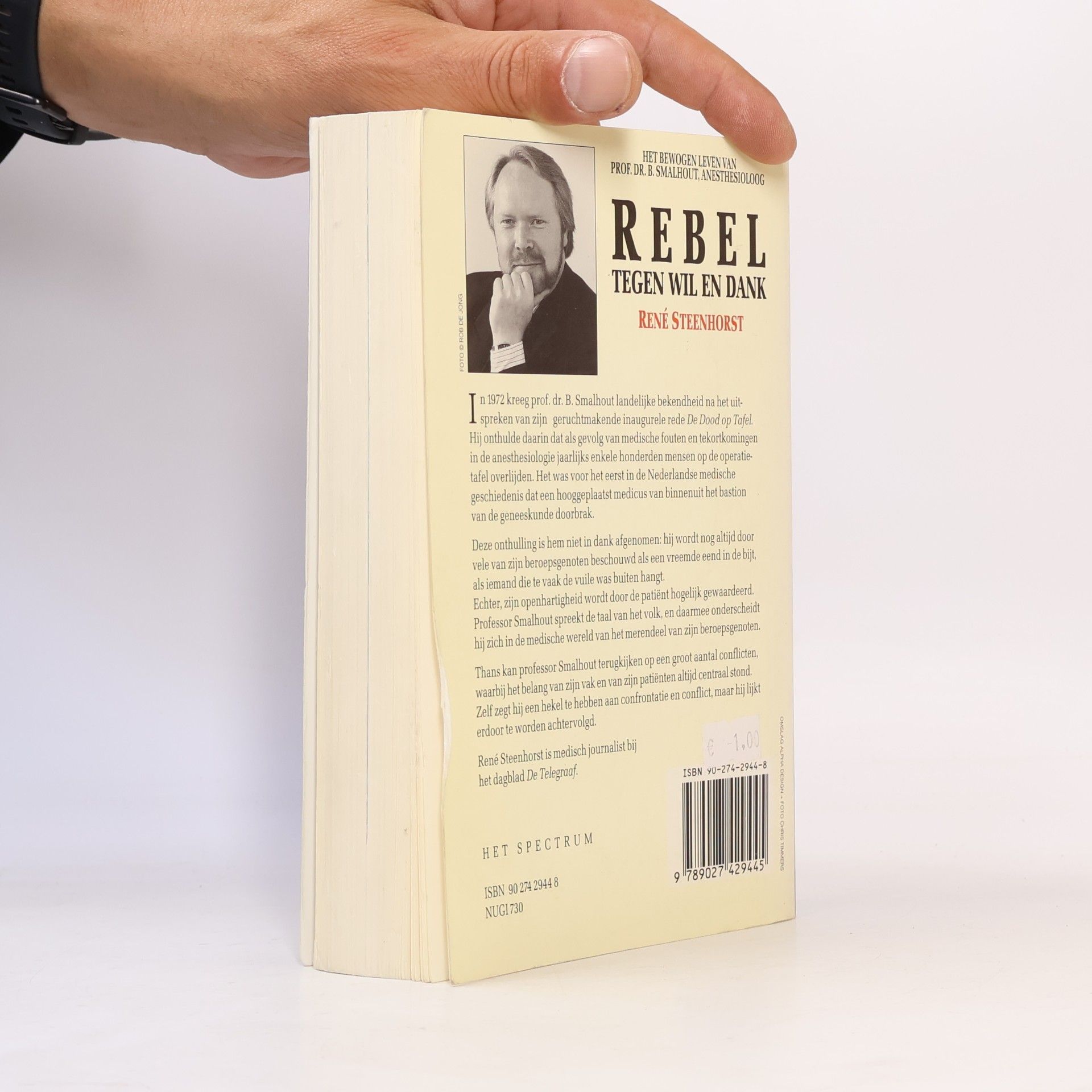 René Steenhorst Rebel, tegen wil en dank