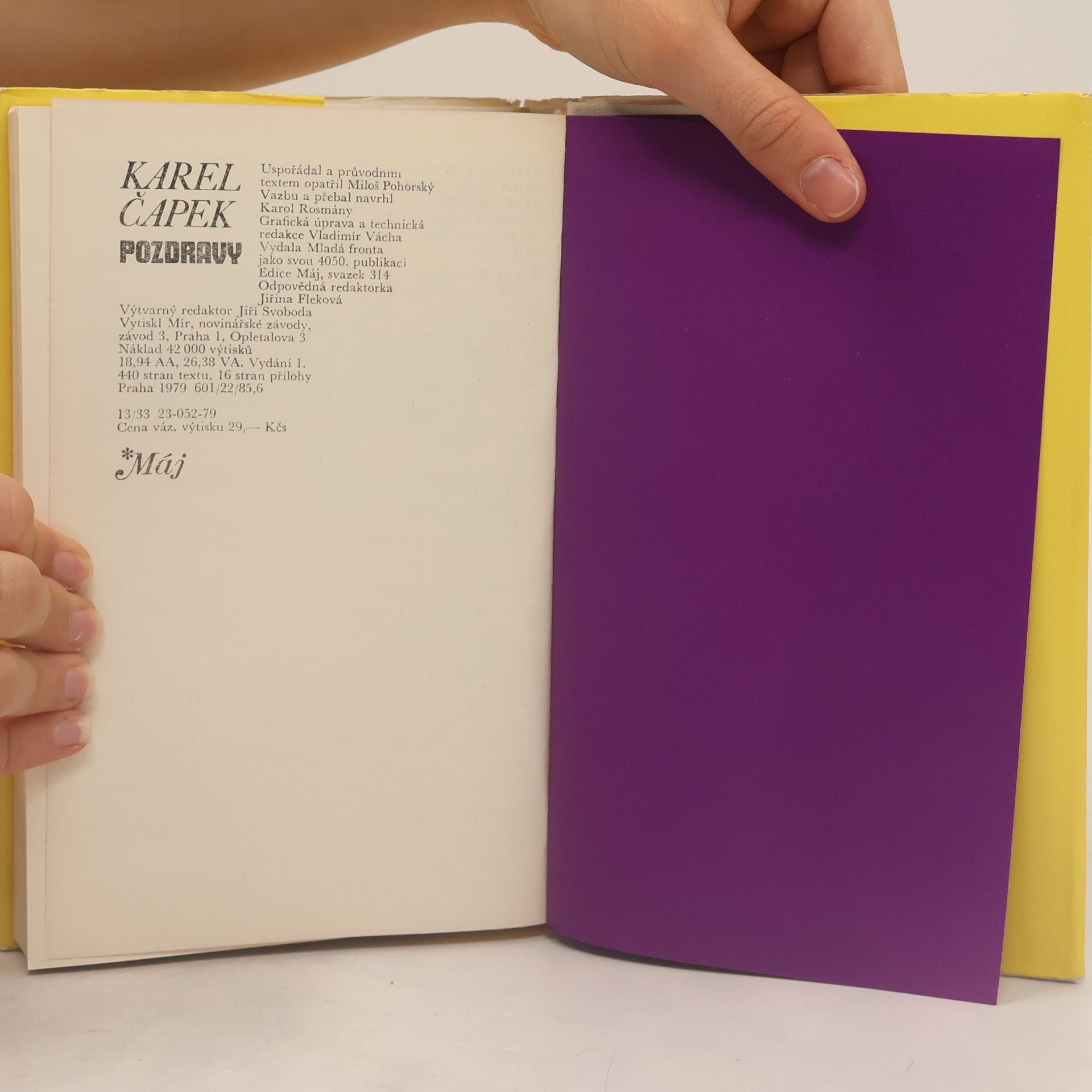 Karel Čapek Pozdravy