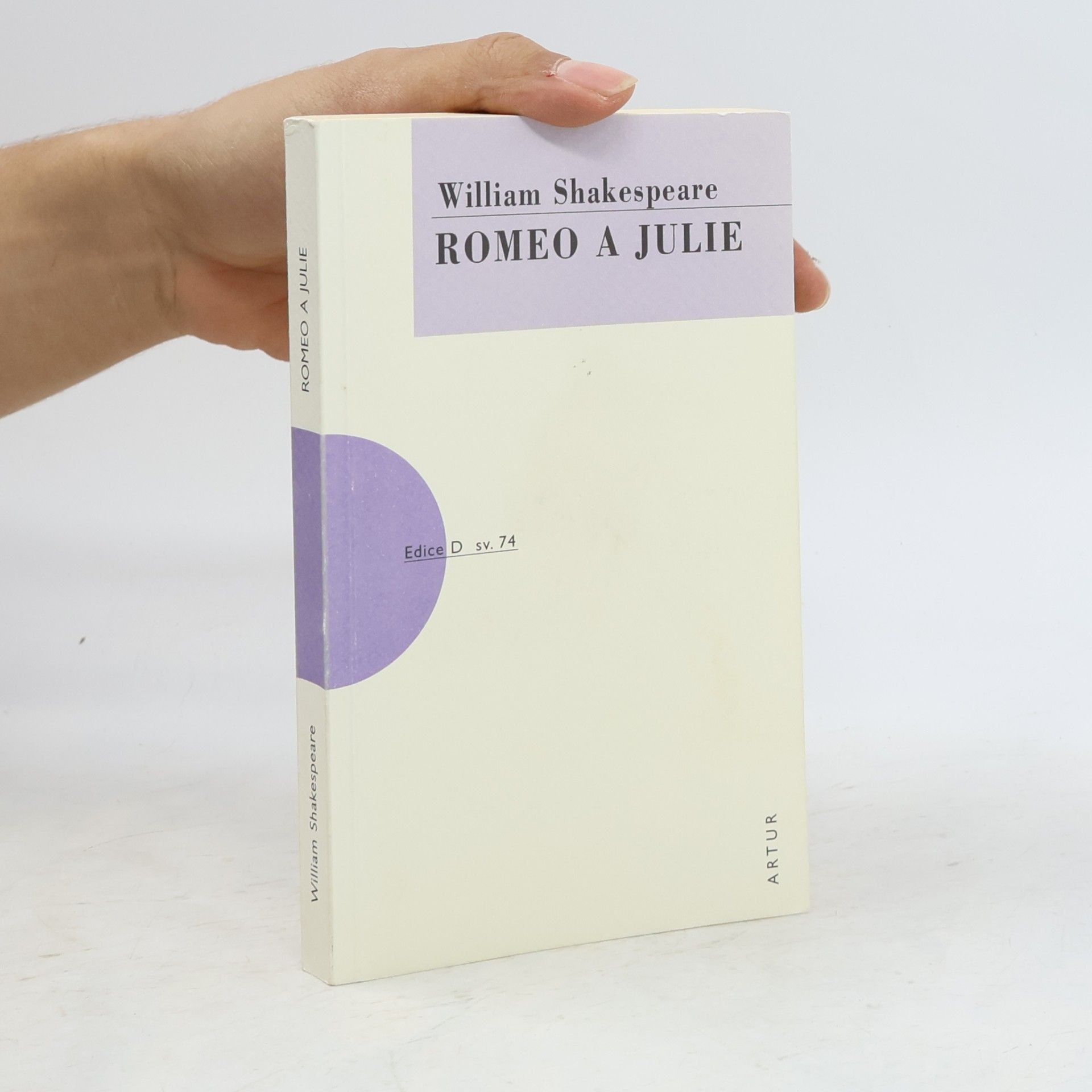 William Shakespeare Romeo a Julie