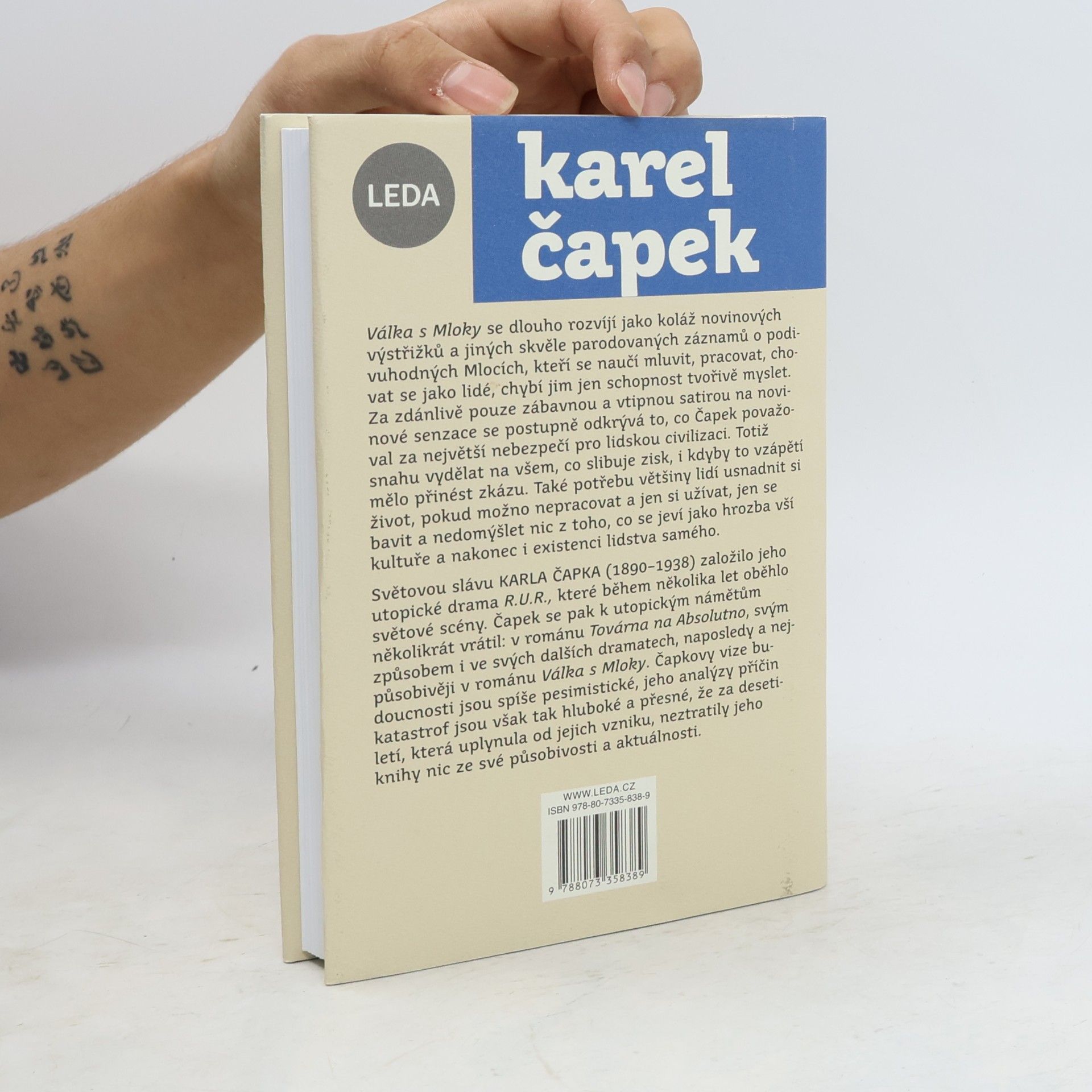 Karel Čapek Válka s mloky