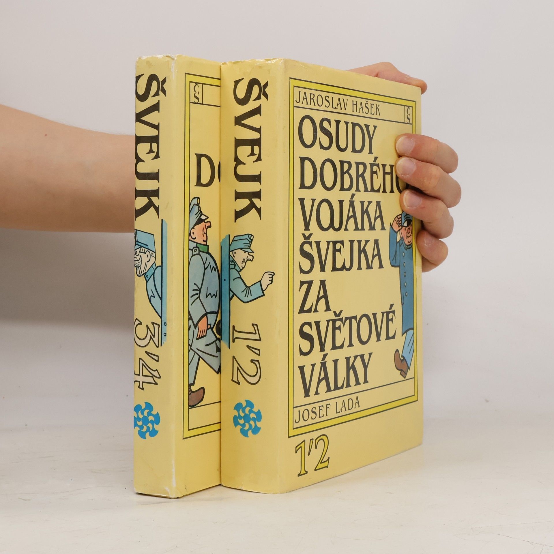 Jaroslav Hašek Osudy dobrého vojáka Švejka za světové války. , 2sv.; Díl 1-4