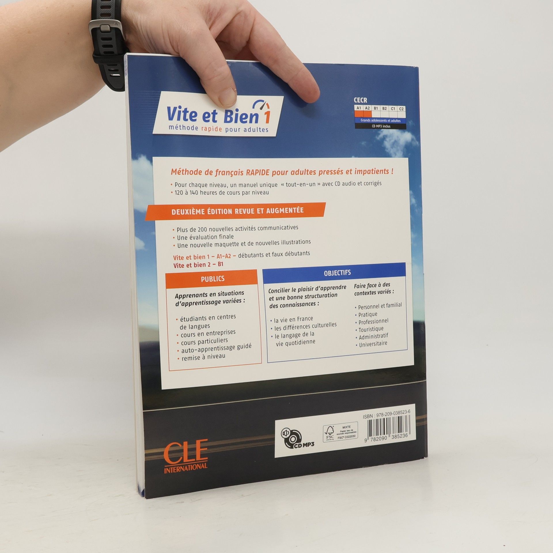 Claire Miquel Vite et bien : méthode rapide pour adultes. 1, A1-A2