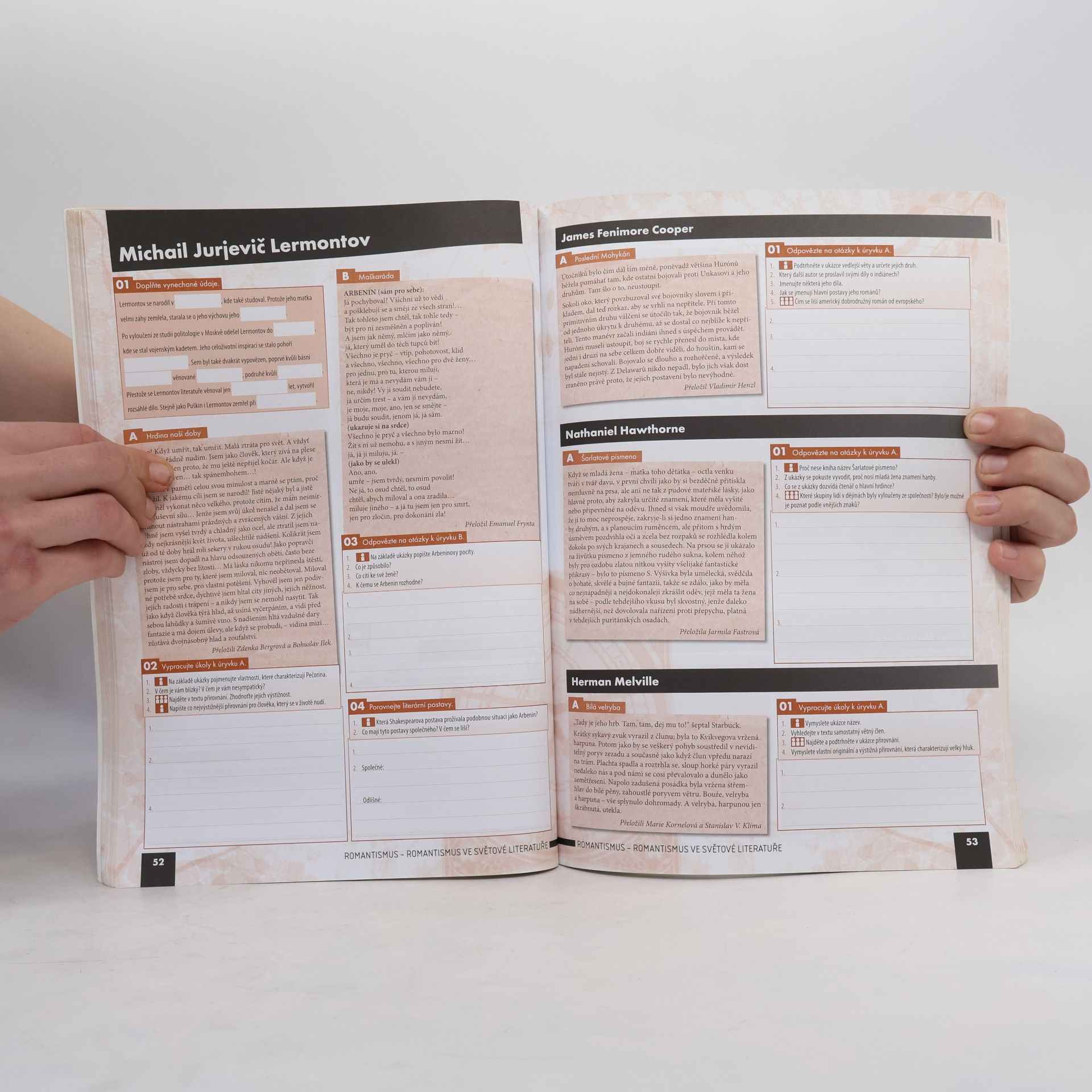 Autorenkollektiv Literatura pro 2. ročník středních škol. Pracovní sešit