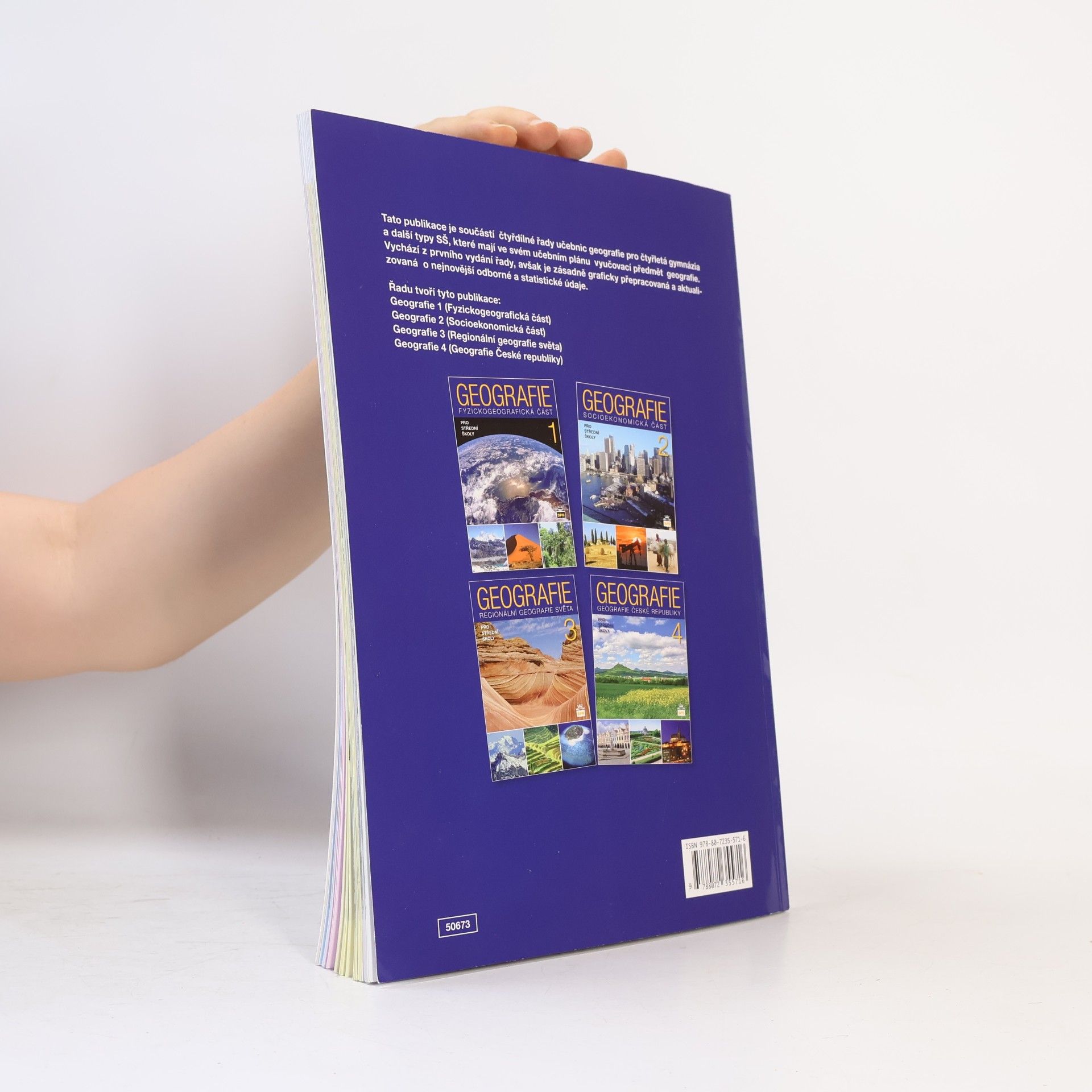 Jiří Kastner Geografie 4 : geografie České republiky: Pro střední školy