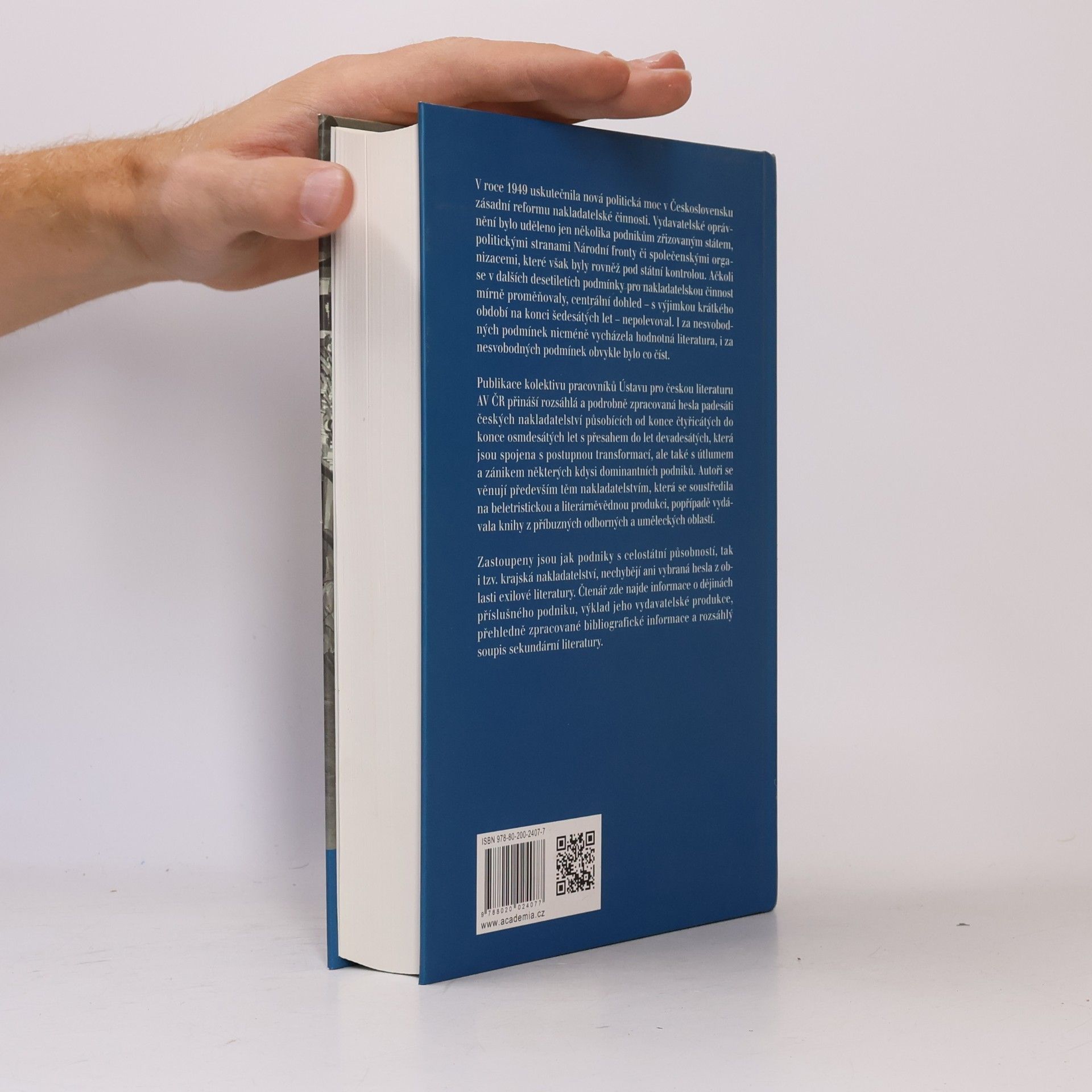 Michal Přibáň Česká literární nakladatelství 1949–1989