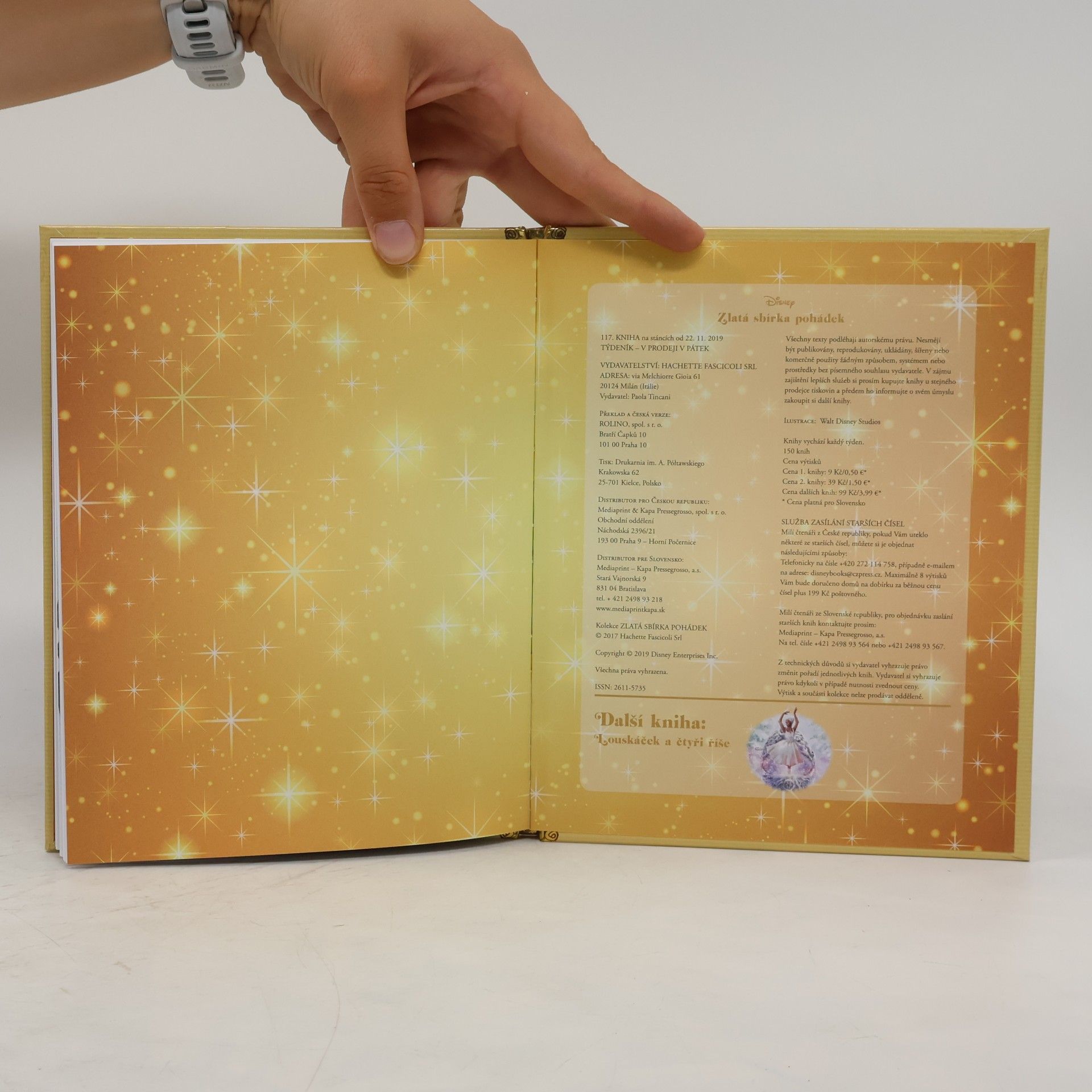 Collectif d'auteurs Zlatá sbírka pohádek 117. Mickeyho vánoční koleda
