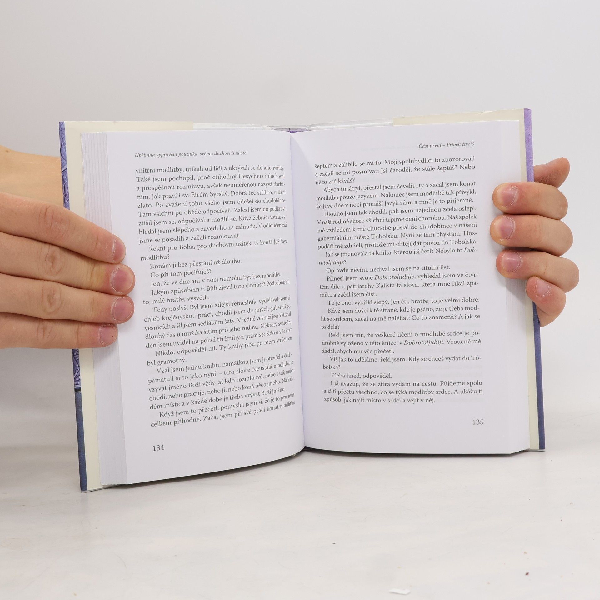 Collectif d'auteurs Upřímná vyprávění poutníka svému duchovnímu otci