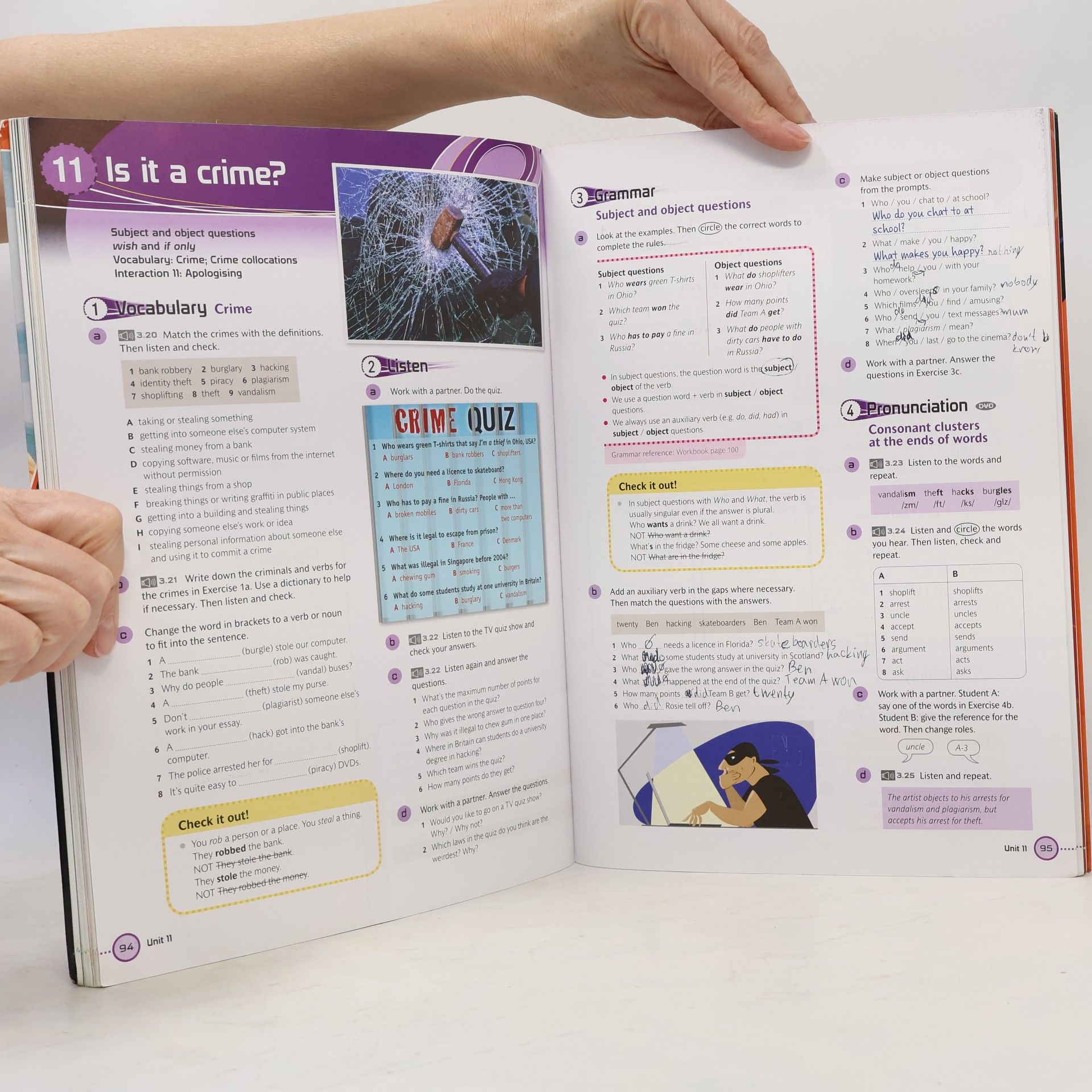 Helen Hadkins Interactive, Student's book 3