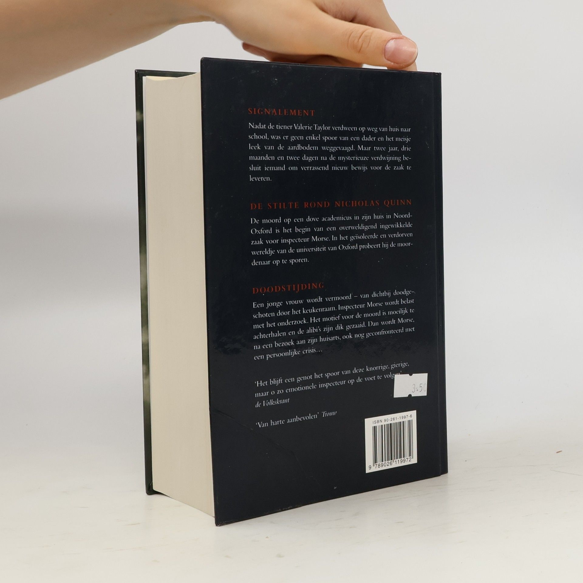 Dexter, Colin Signalement ; De stilte rond Nicolas Quinn ; Doodstijding (Morse omnibus, 4)