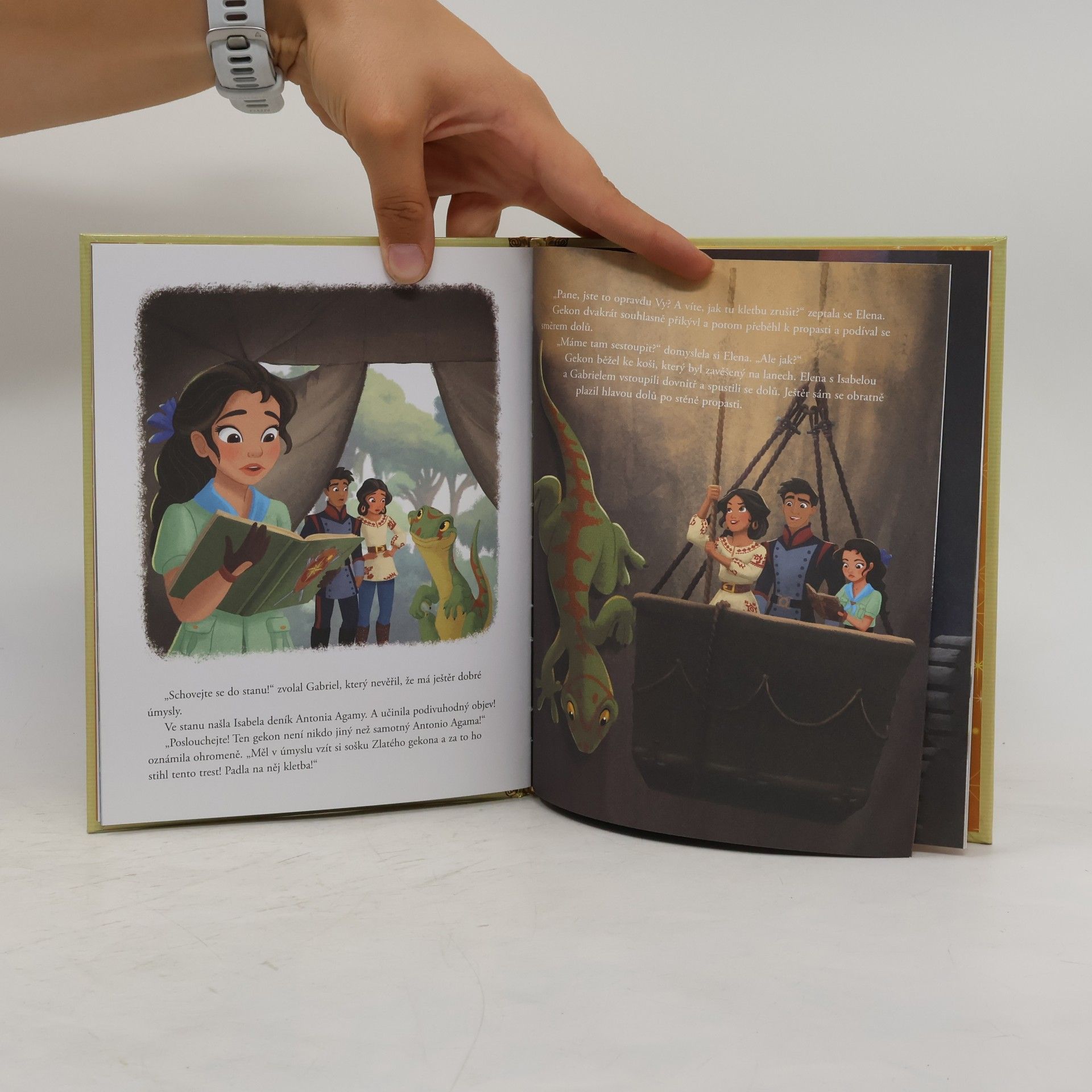 Walt Disney Zlatá sbírka pohádek 113. Elena z Avaloru. Zlatý gekon