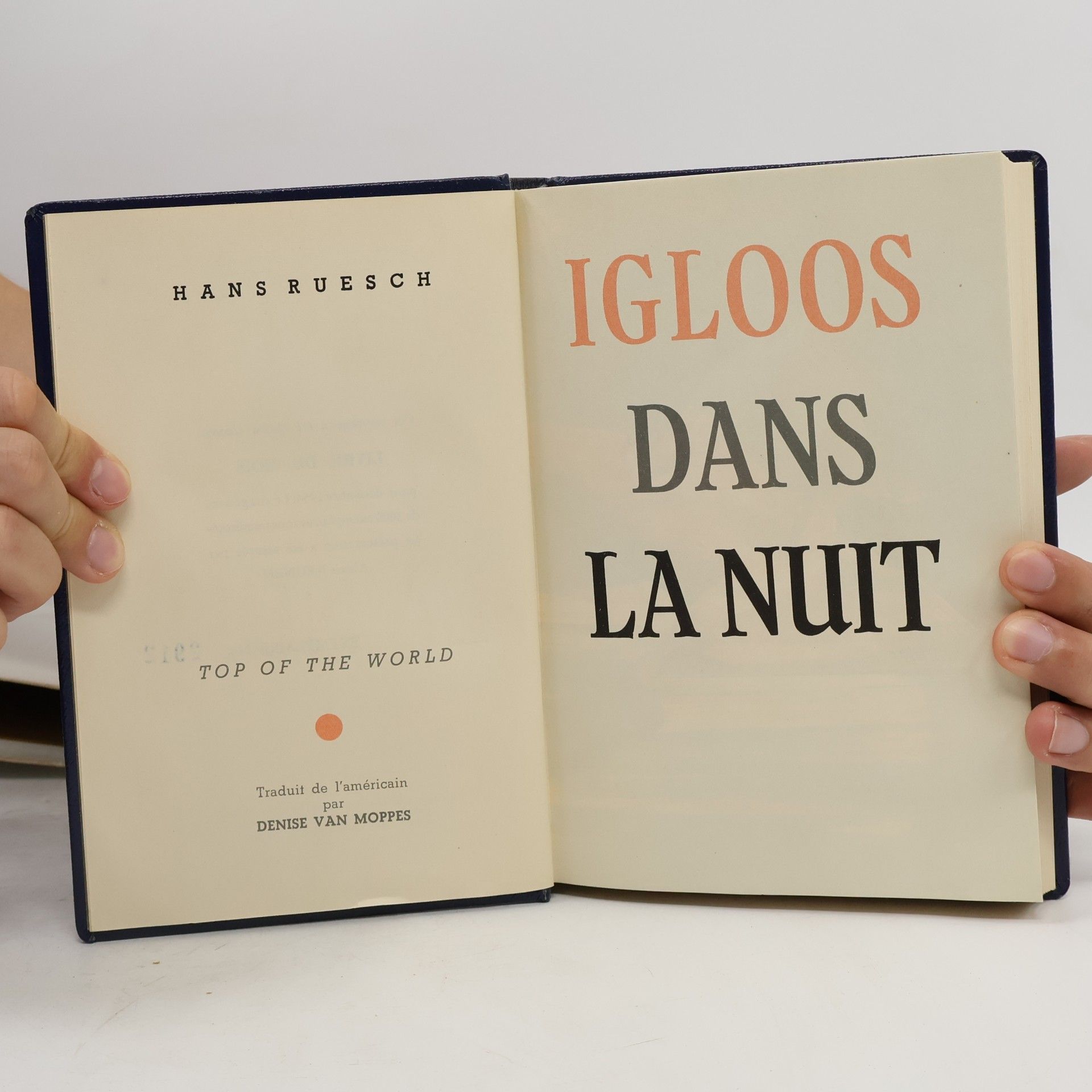 Hans Ruesch Igloos dans la nuit