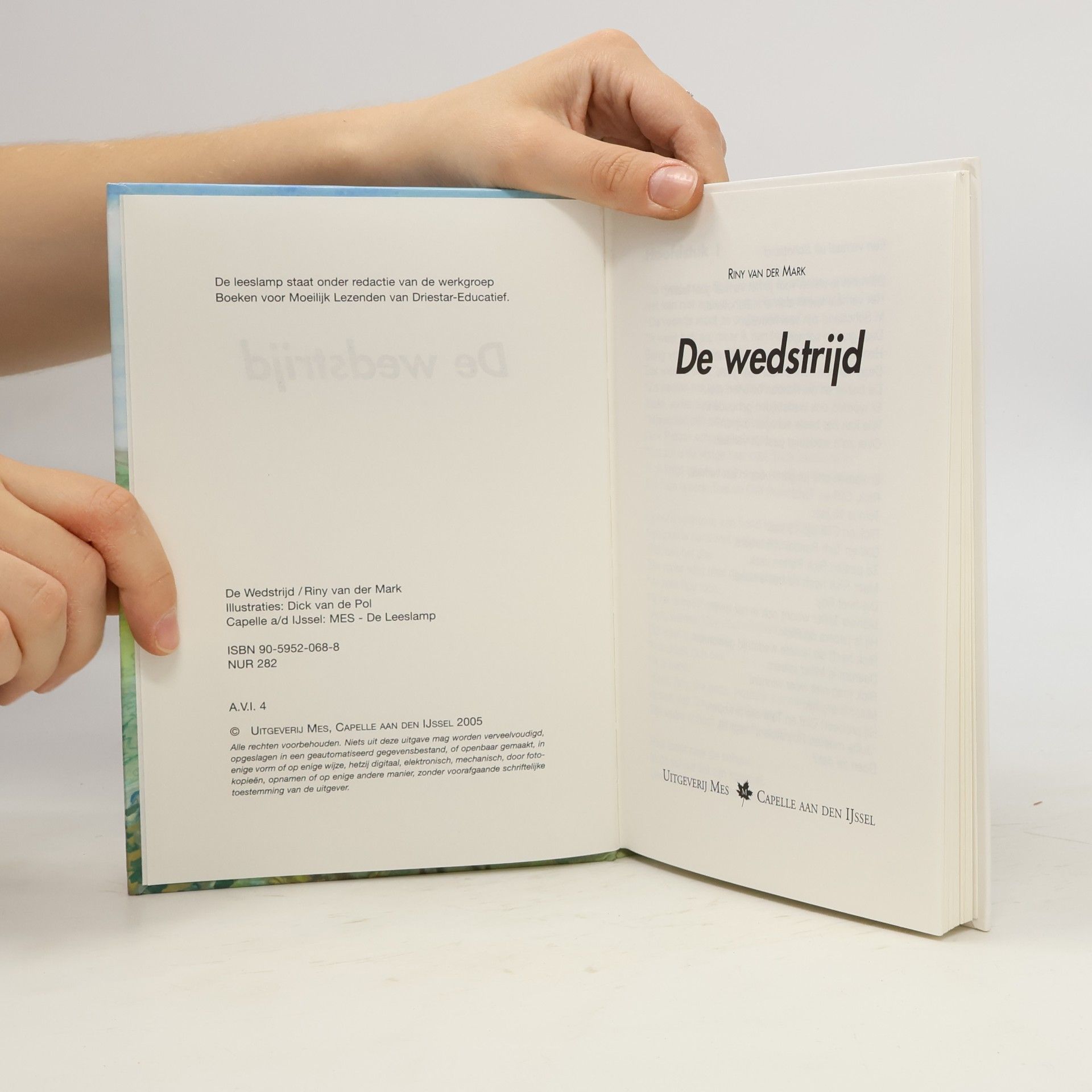 Riny van der Mark De wedstrijd