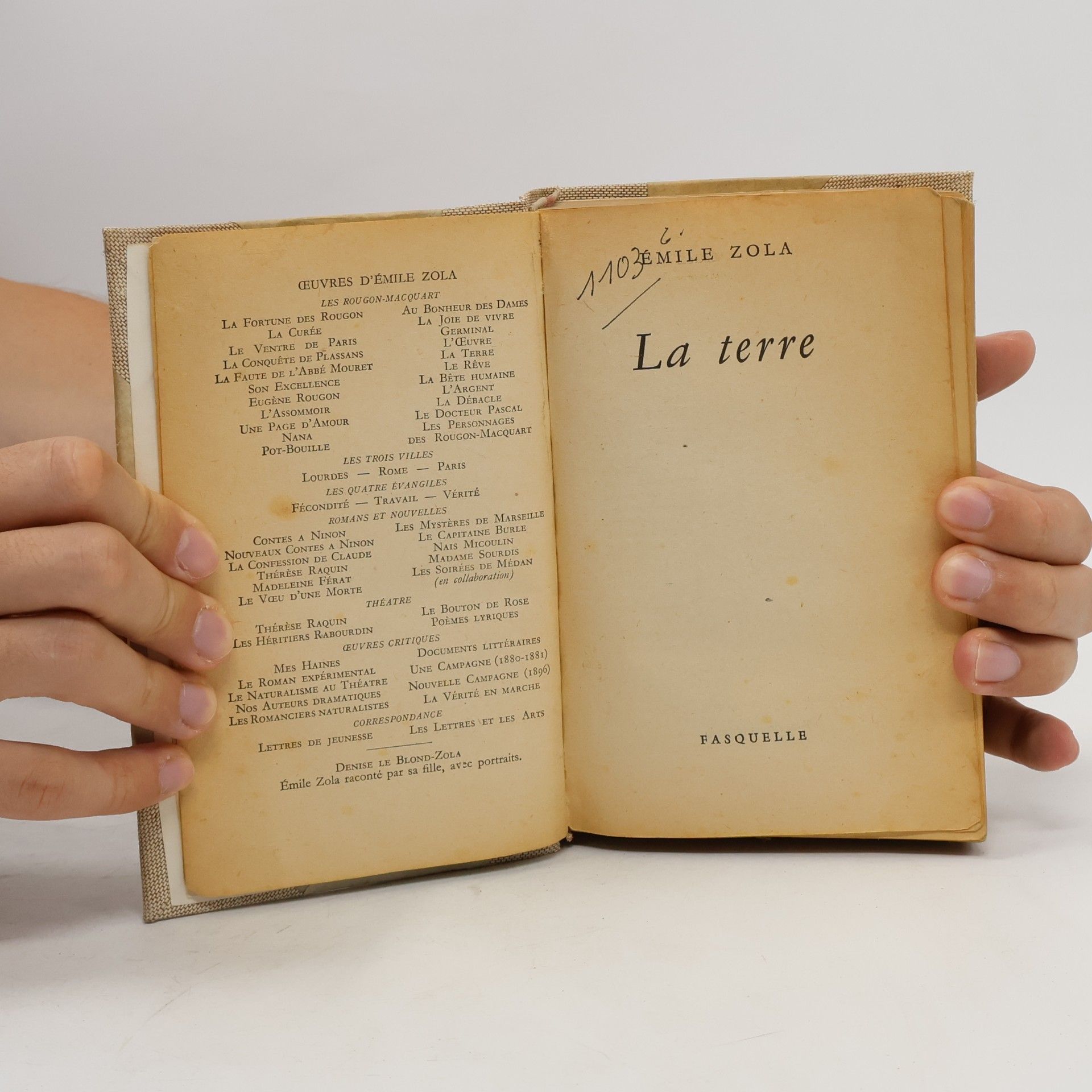 Émile Zola La Terre