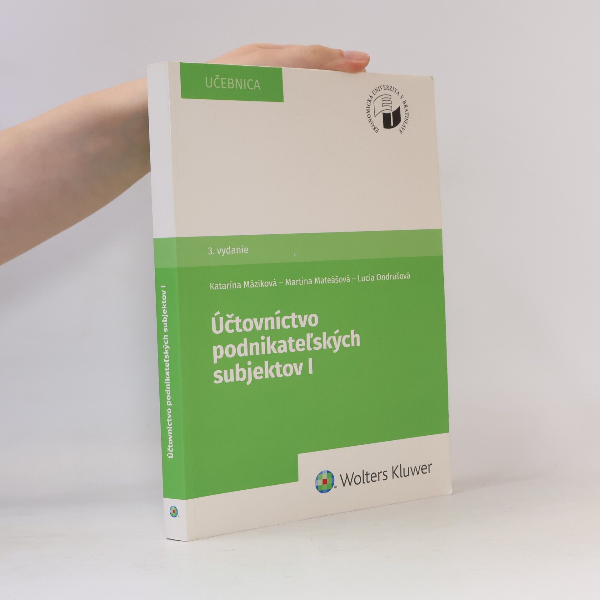 Various authors Účtovníctvo podnikateľských subjektov I