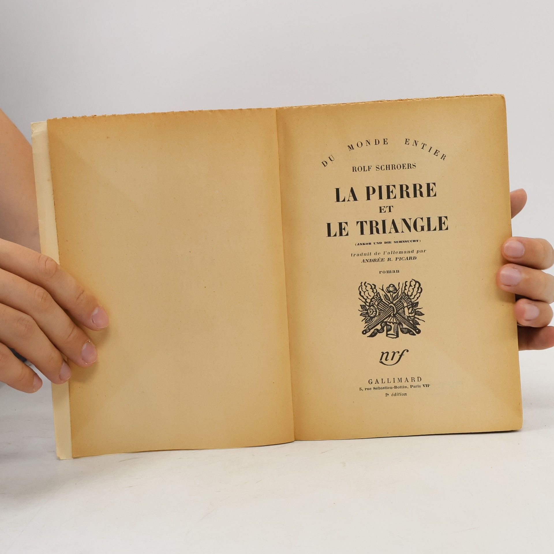 Rolf Schroers La pierre et le triangle