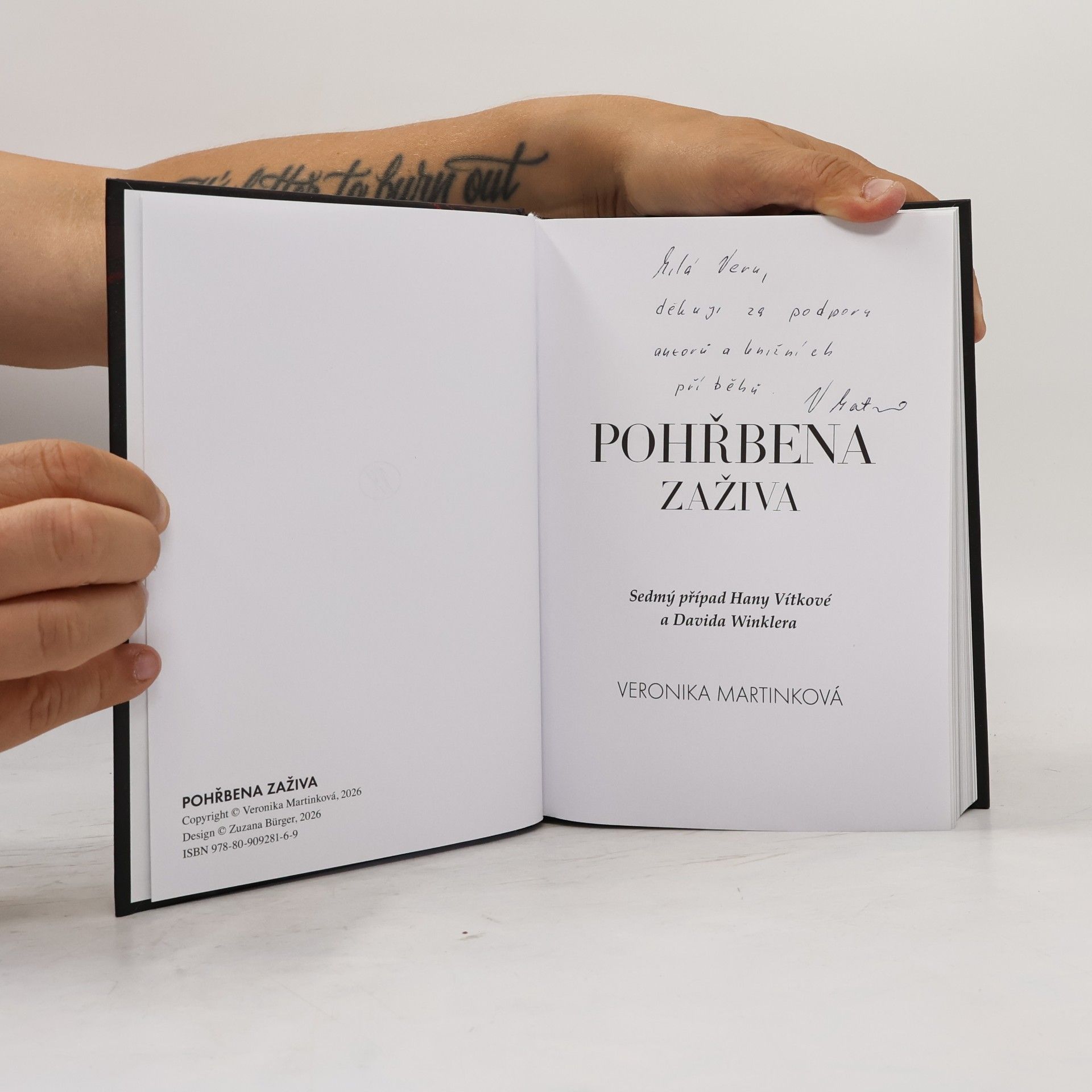 Veronika Martinková Pohřbena zaživa