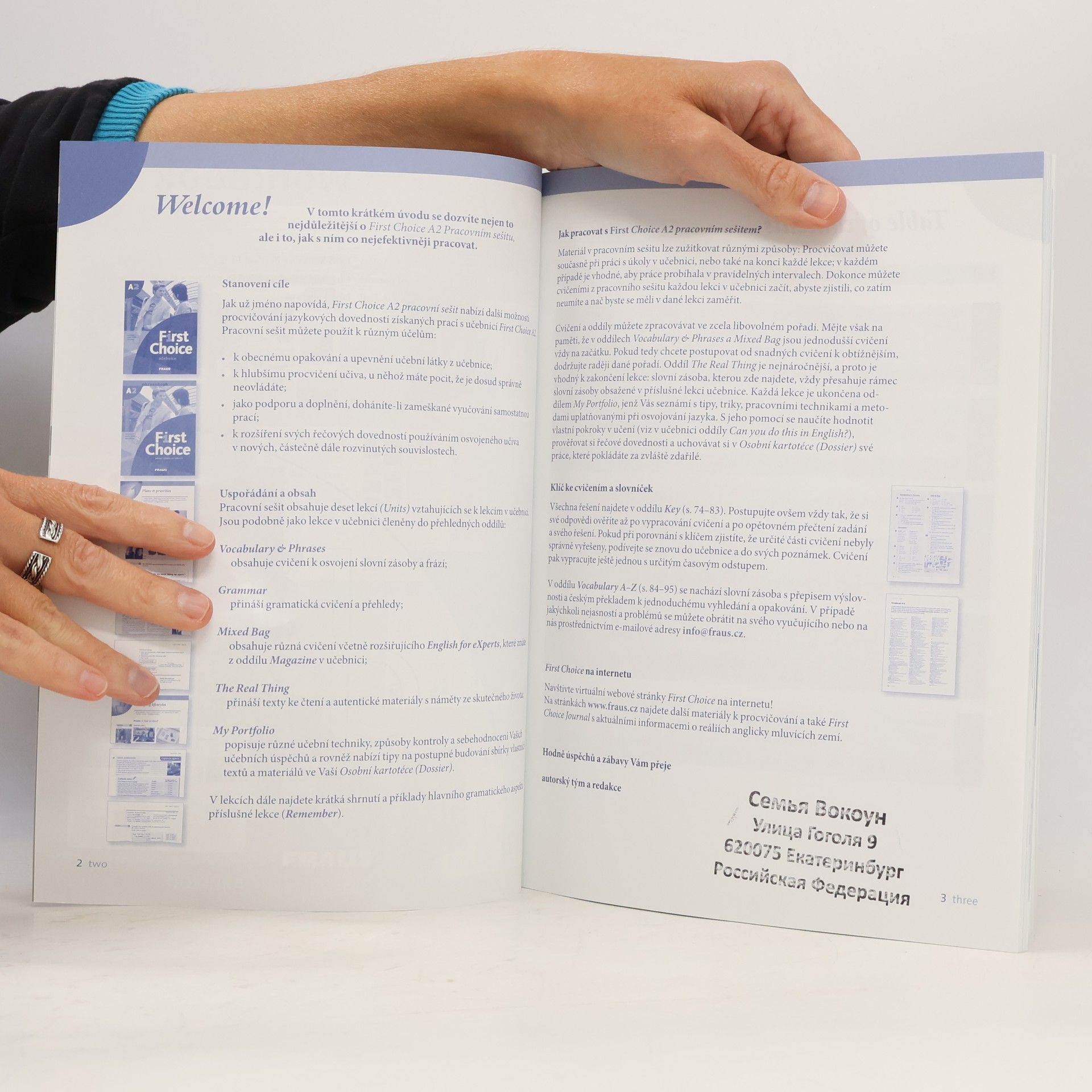 Autorenkollektiv First Choice A2- Pracovní sešit
