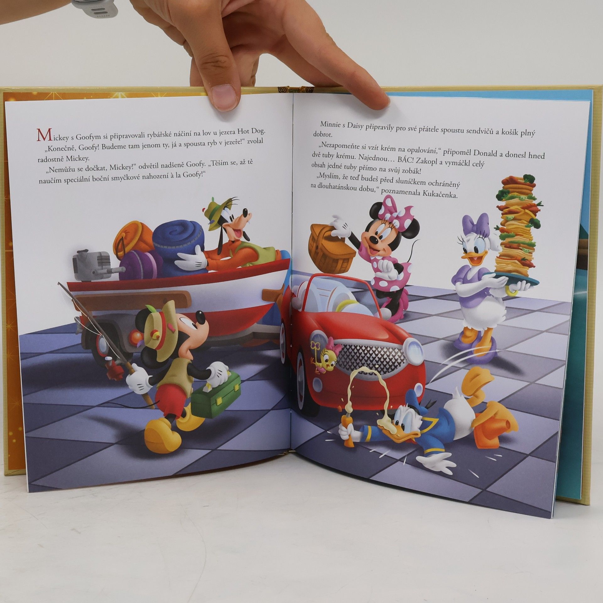 Auteurscollectief Zlatá sbírka pohádek 131. Mickey a závodníci: Na rybách
