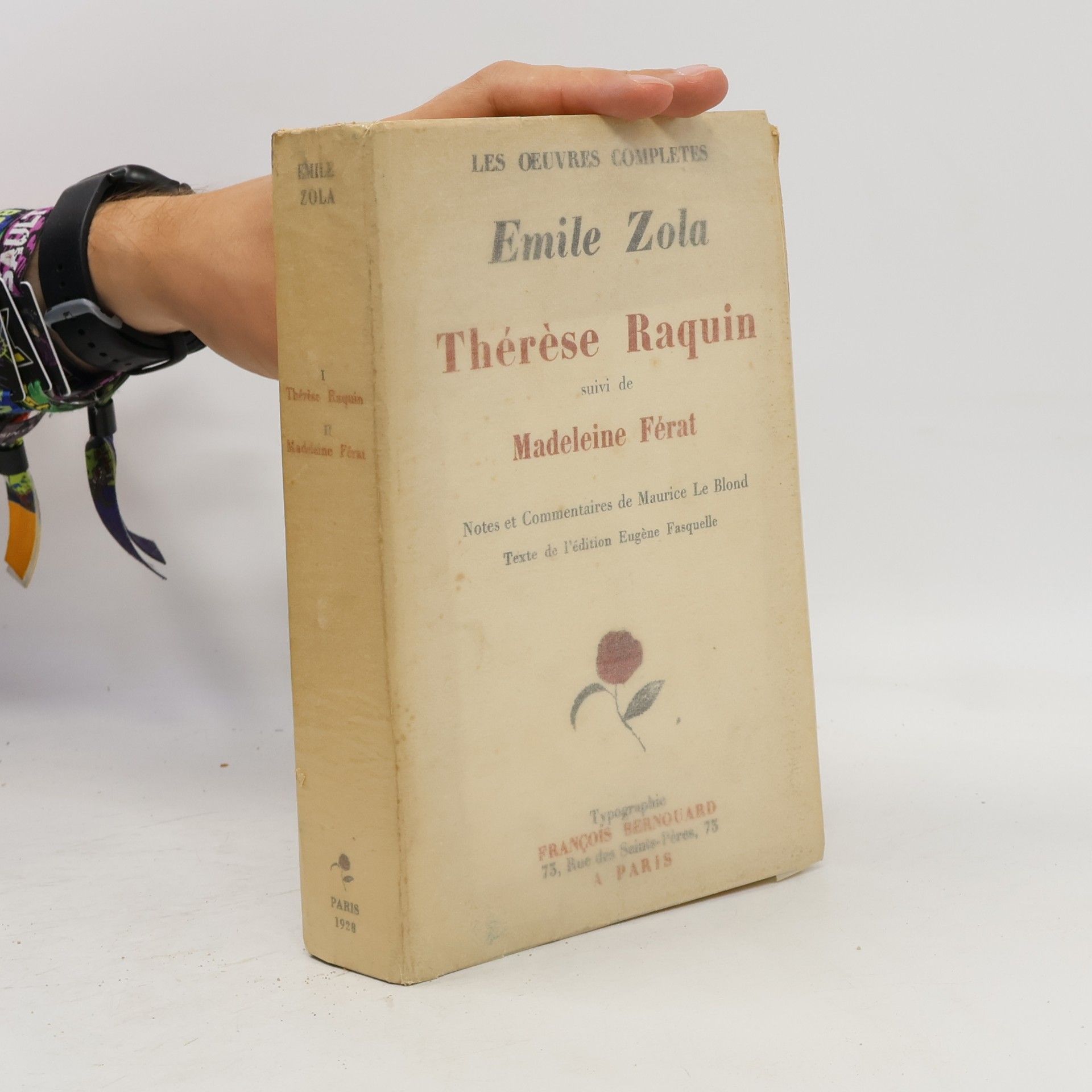 Émile Zola Thérèse Raquin