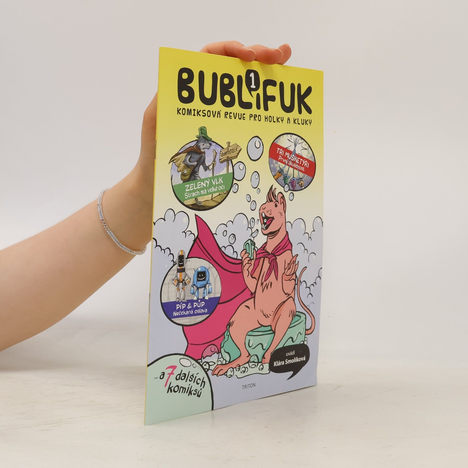 Klára Smolíková Bublifuk 1. Komiksová revue pro holky a kluky