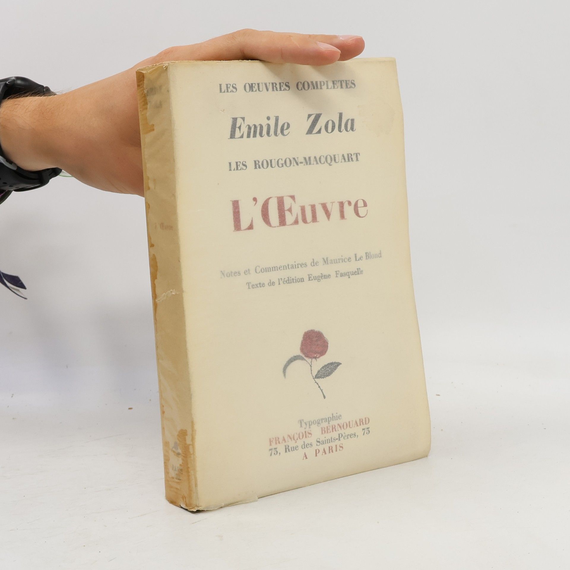 Émile Zola L'Œuvre