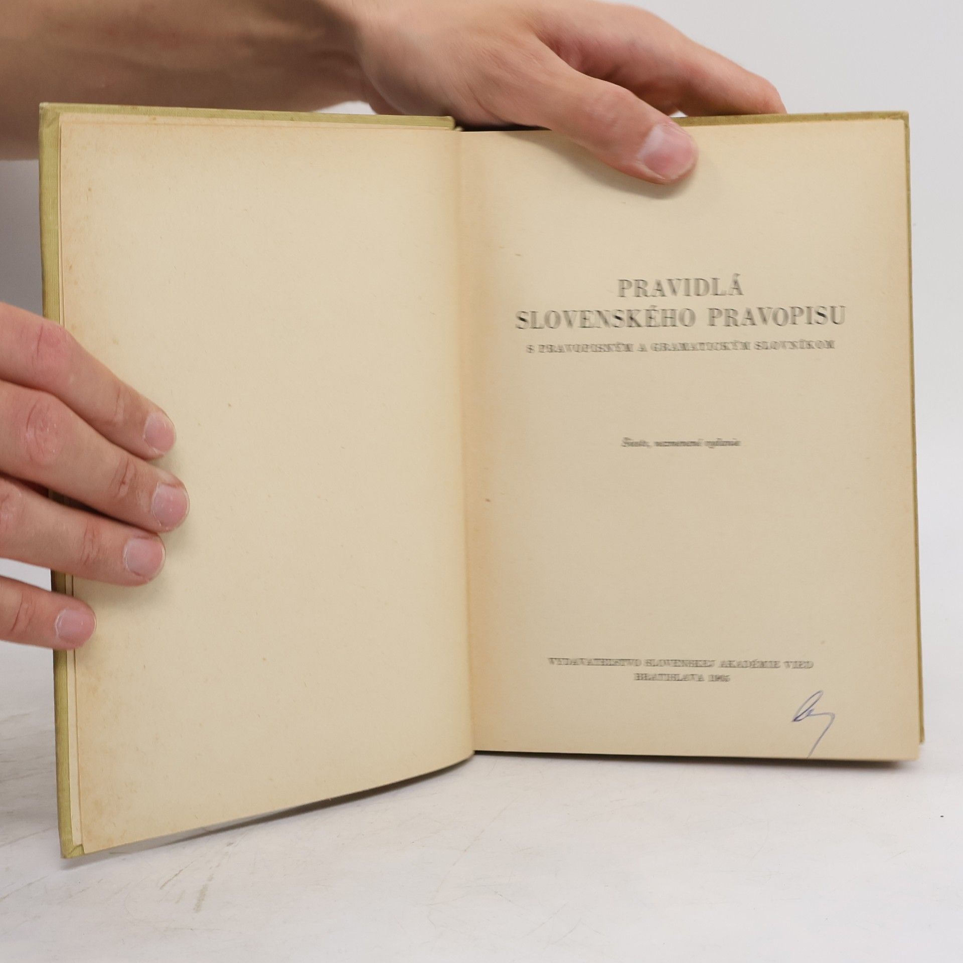 Štefan Peciar Pravidlá slovenského pravopisu