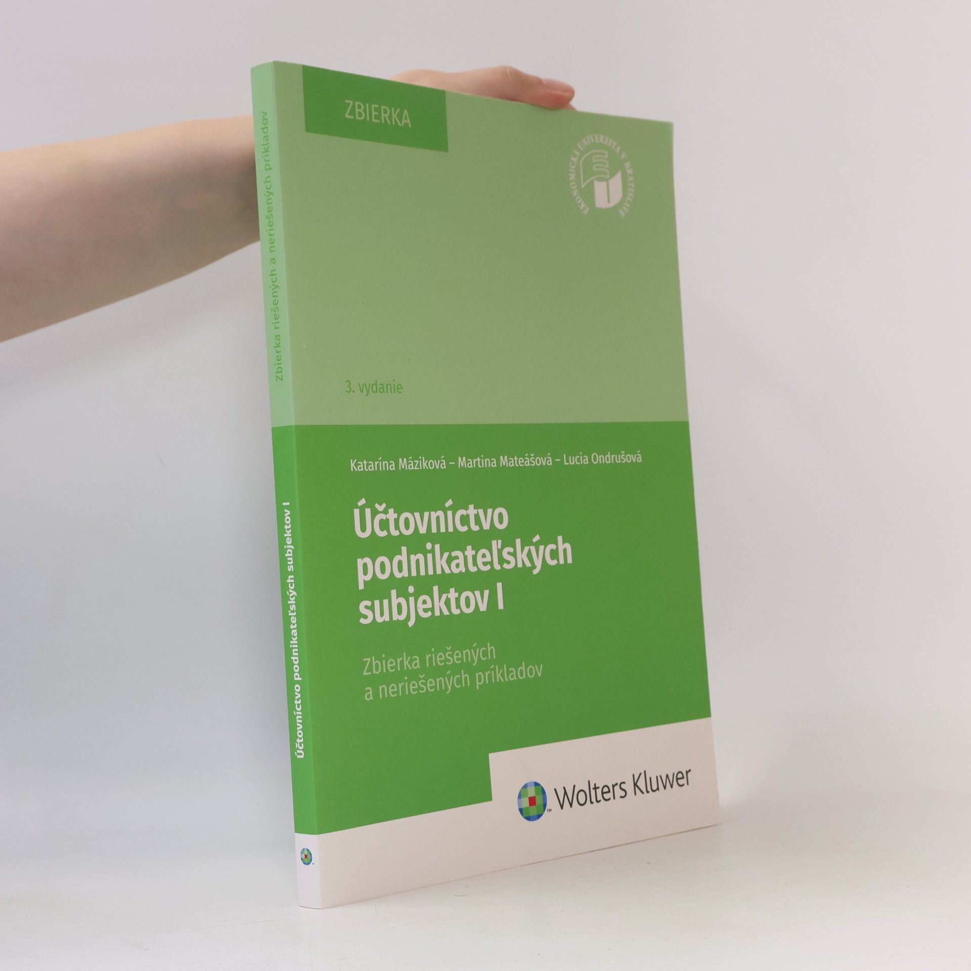 Katarína Máziková Účtovníctvo podnikateľských subjektov I
