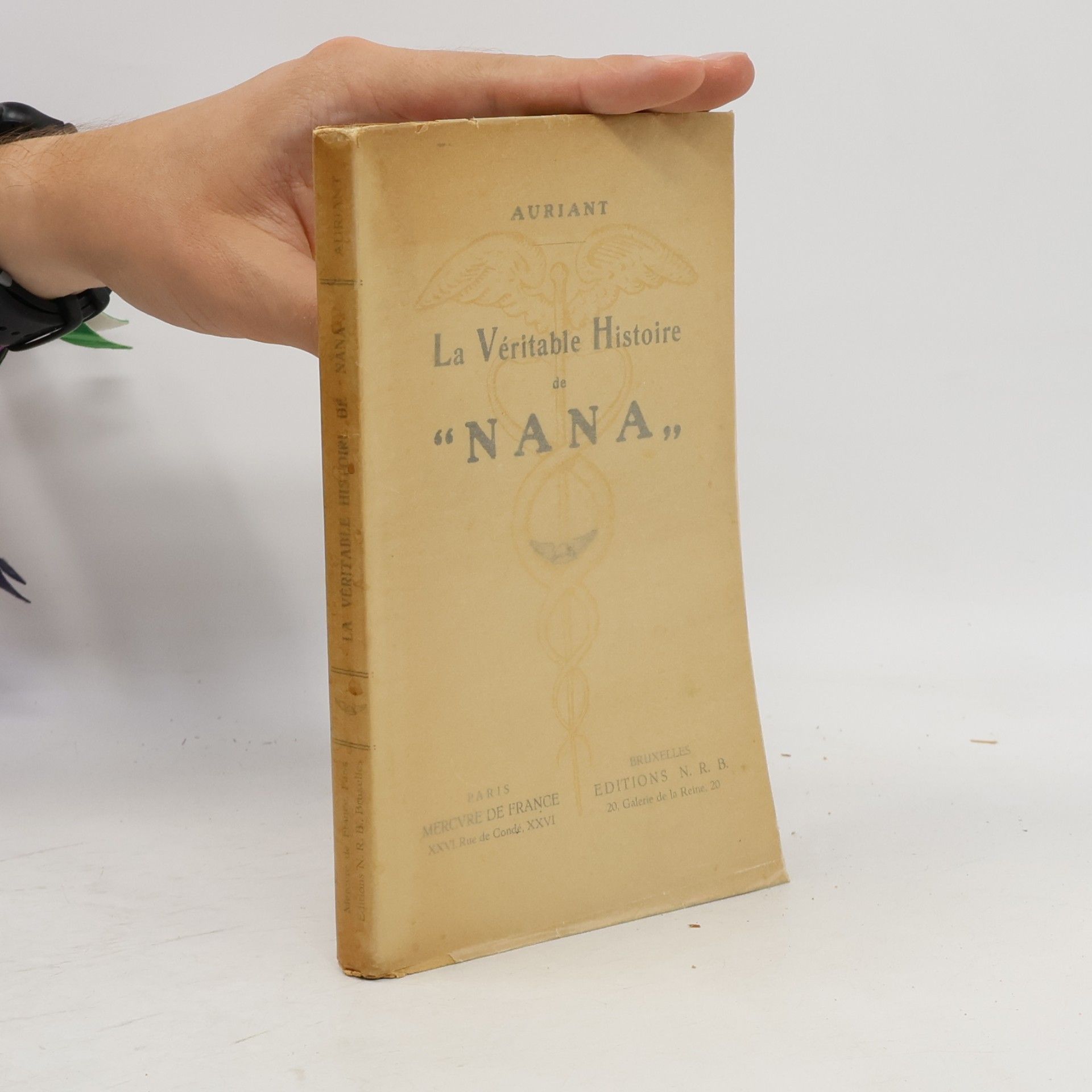 Maurice Auriant La Véritable Histoire de "Nana"