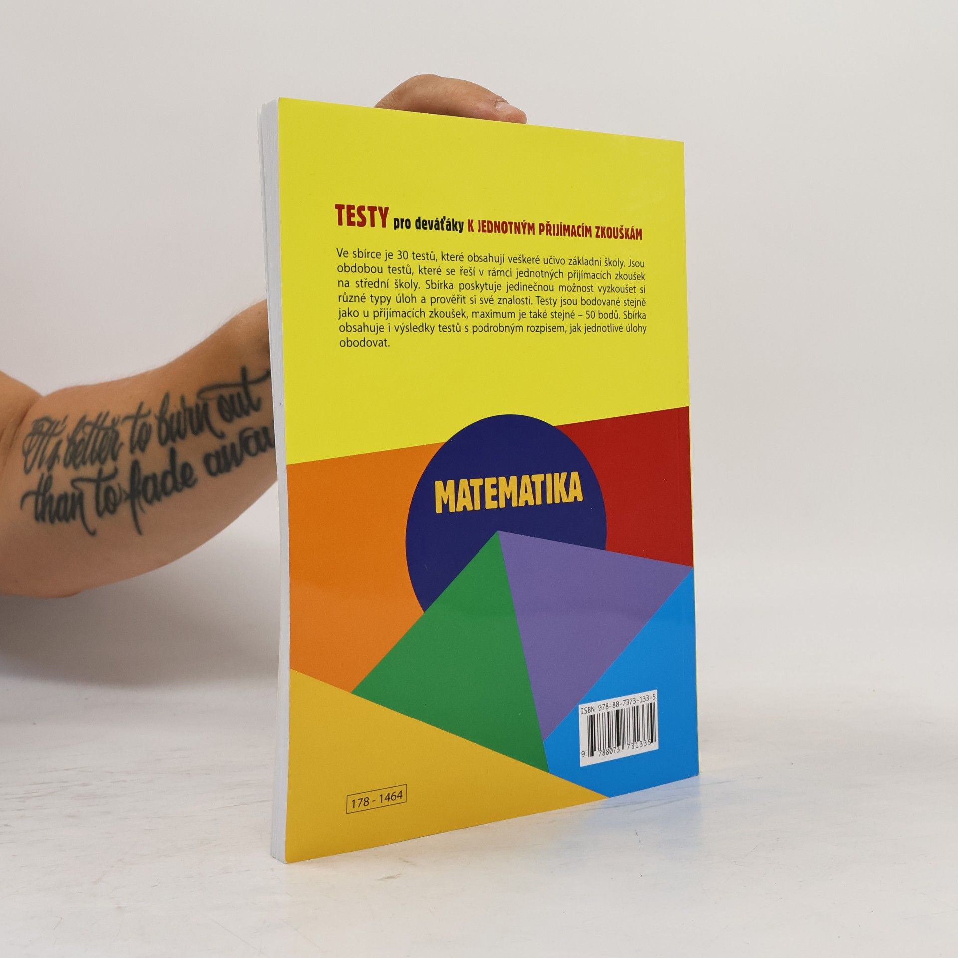 Martin Dytrych Testy pro deváťáky k jednotným přijímacím zkouškám. Matematika. 515 úloh