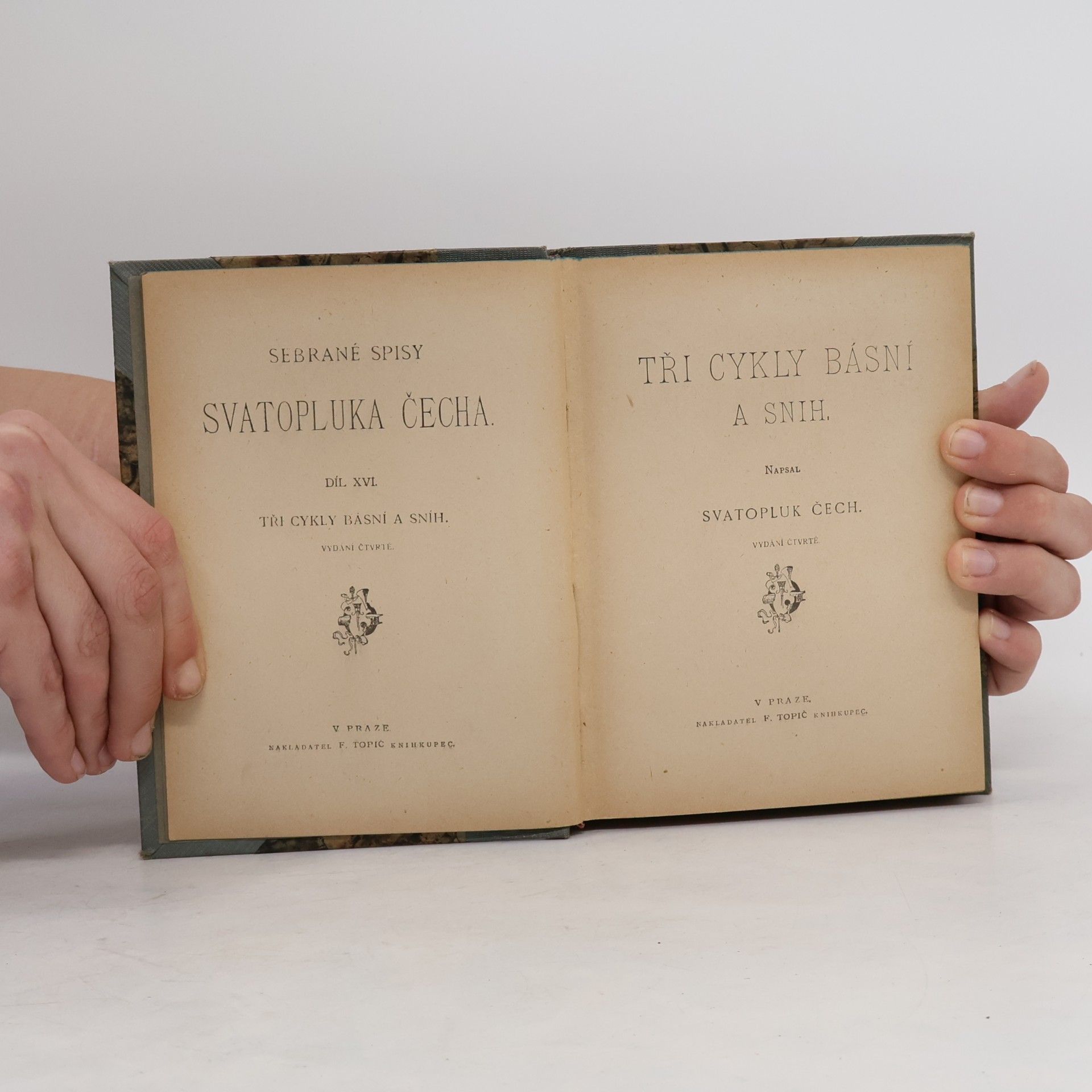 Svatopluk Čech Sebrané spisy Svatopluka Čecha XVI.