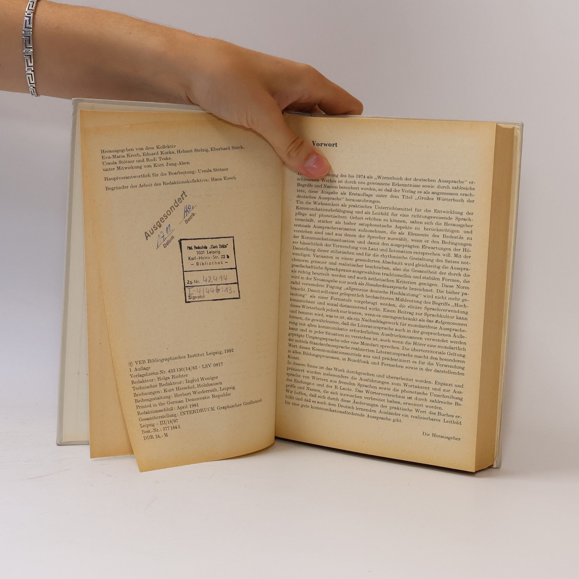 Autorenkollektiv Großes Wörterbuch der deutschen Aussprache