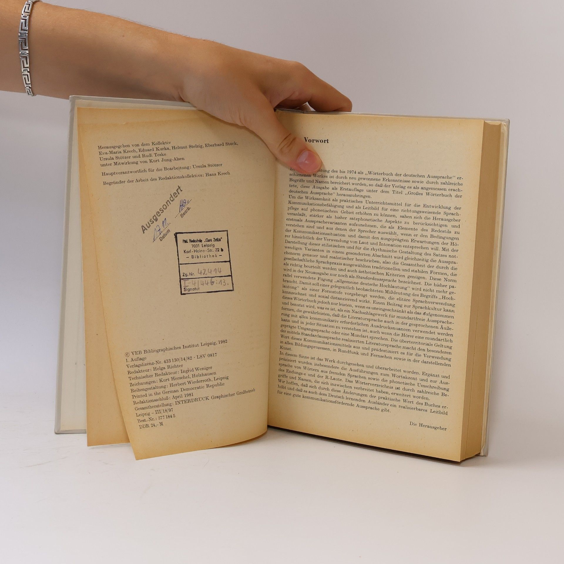 Autorenkollektiv Großes Wörterbuch der deutschen Aussprache