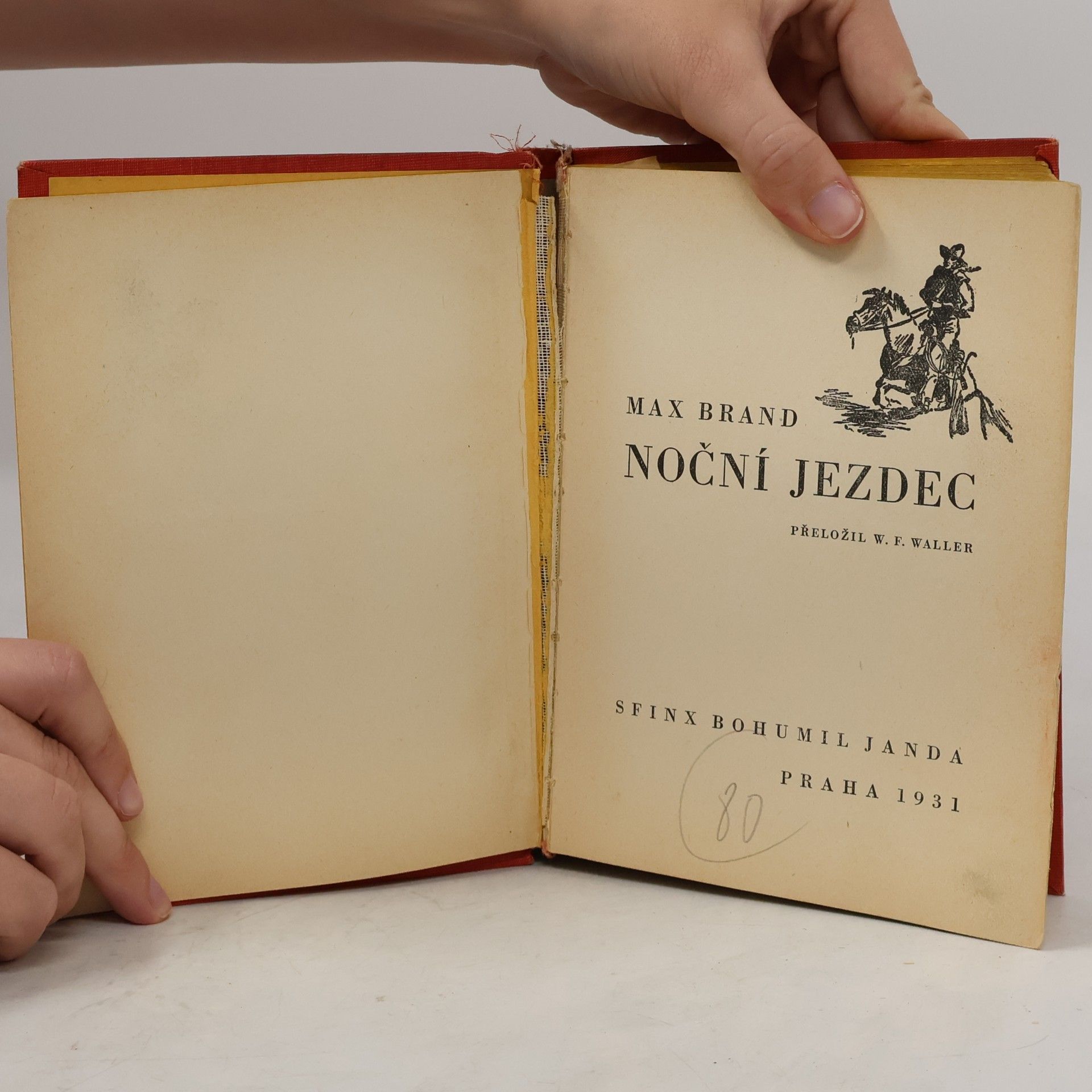 Max Brand Noční jezdec