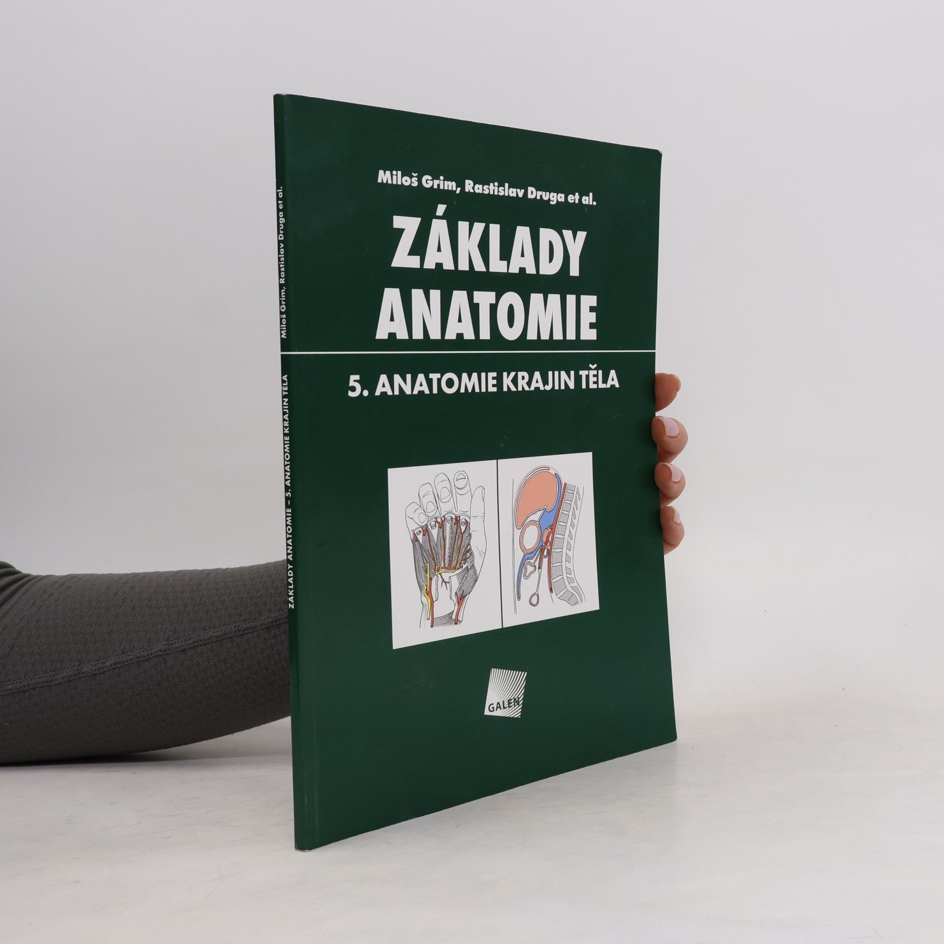 Miloš Grim Základy anatomie. 5., Anatomie krajin těla