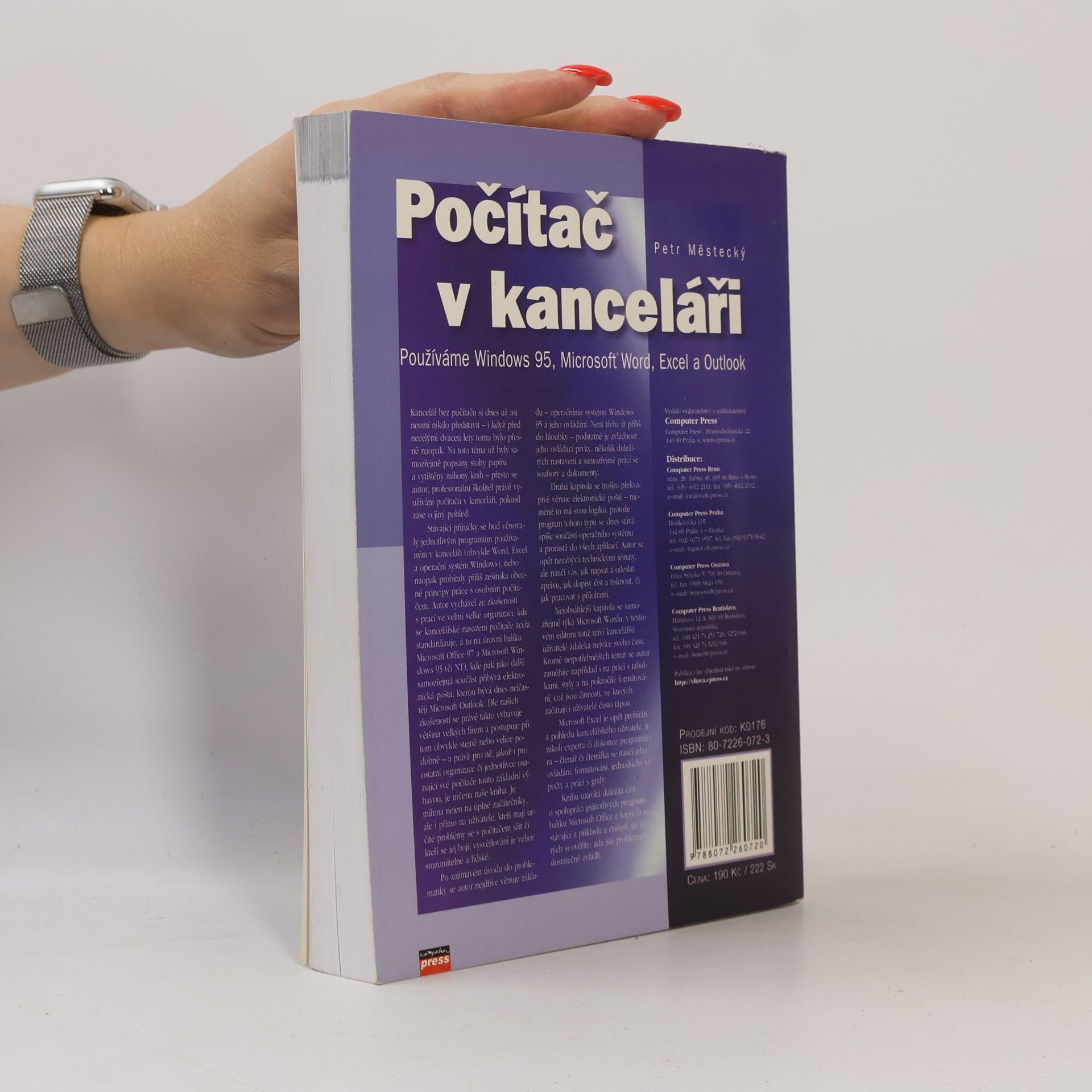 Petr Městecký Počítač v kanceláři: Používáme Windows 95, Microsoft Word, Excel a Outlook