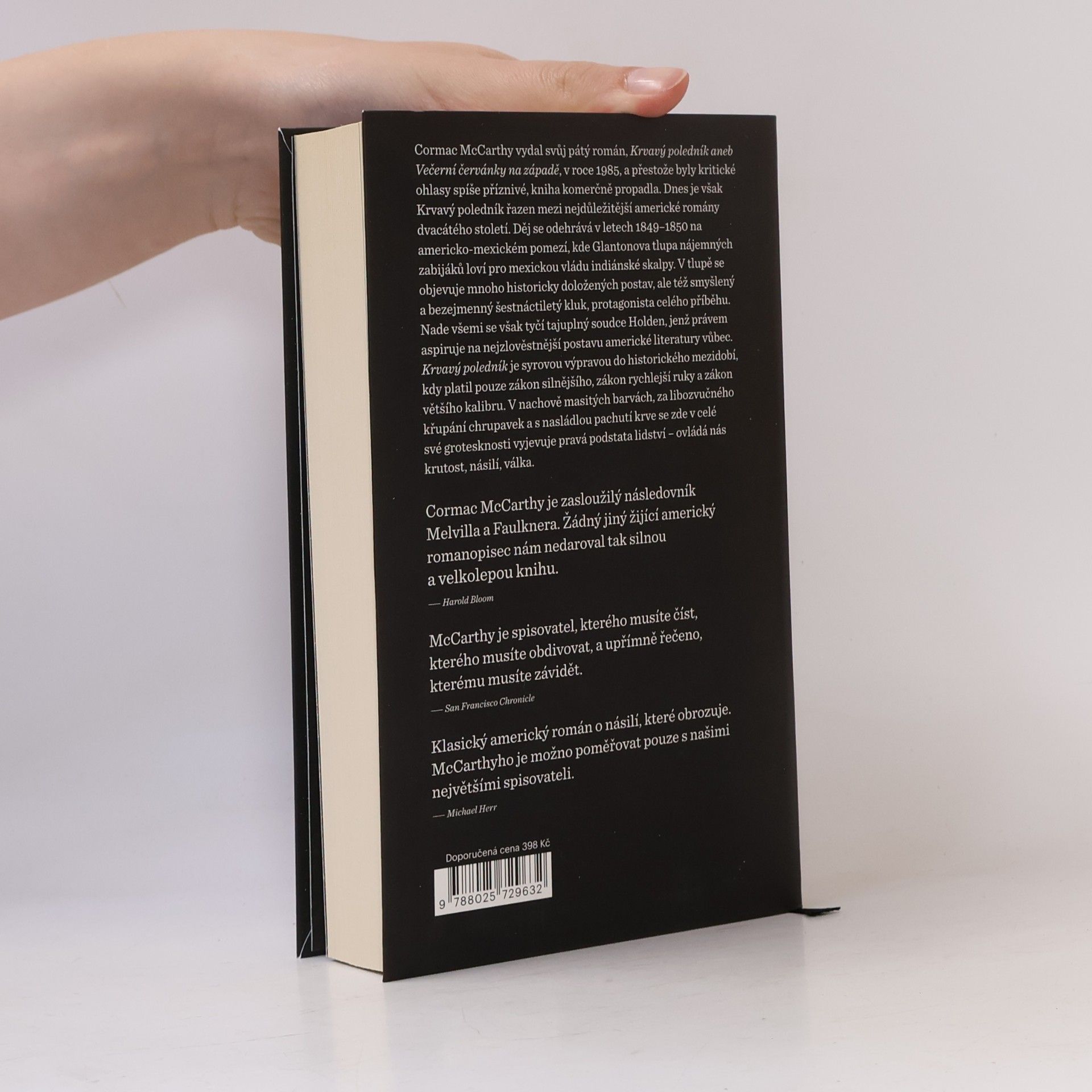 Cormac McCarthy Krvavý poledník aneb Večerní červánky na západě
