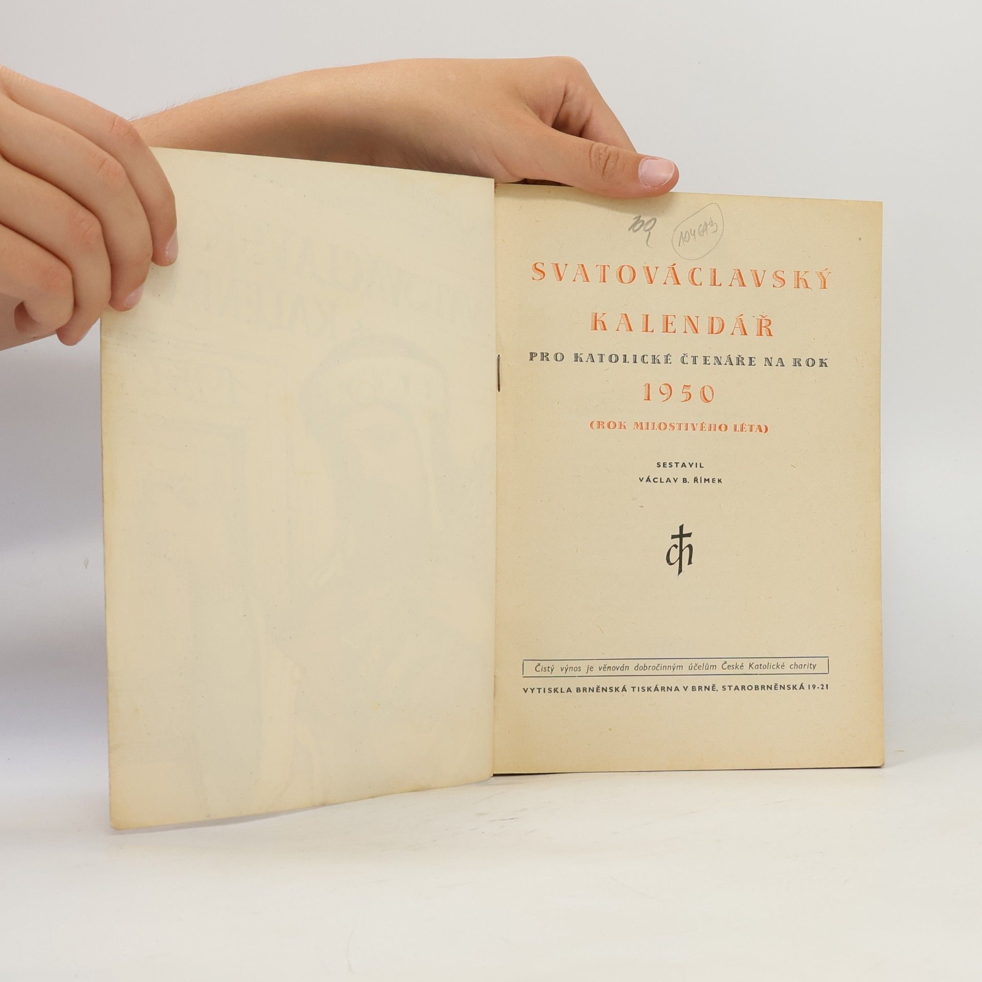 kolektiv Svatováclavský kalendář 1950