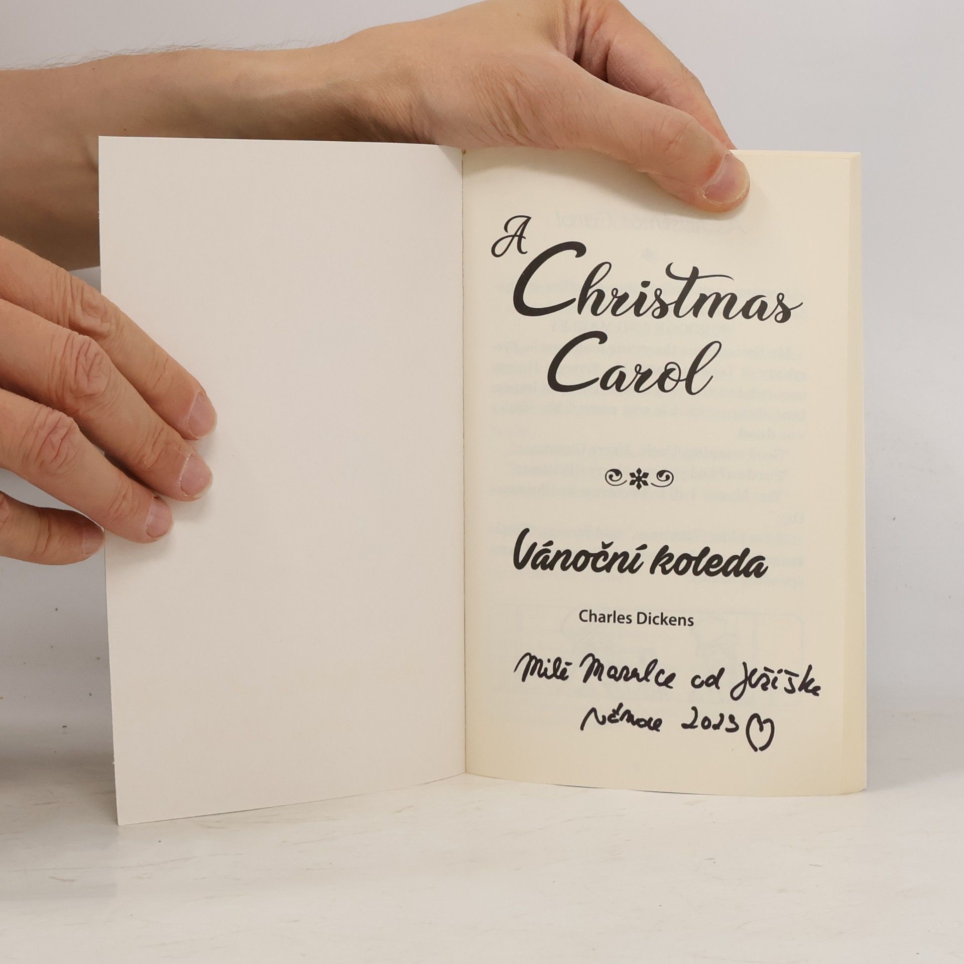 Charles Dickens A Christmas Carol / Vánoční koleda
