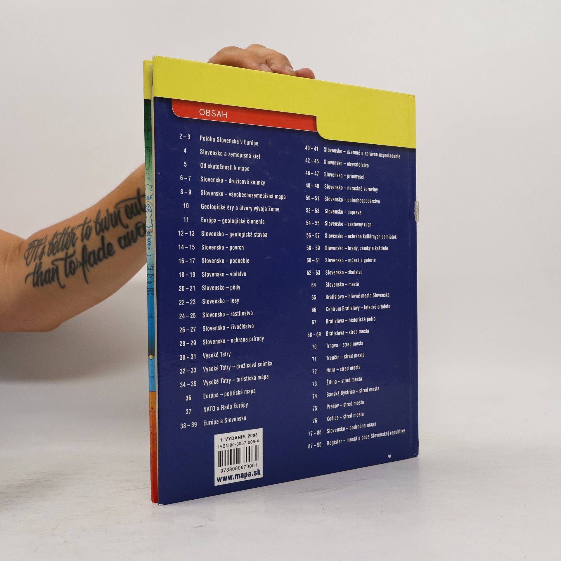 Róbert Čeman Slovenská republika. Zemepisný atlas.