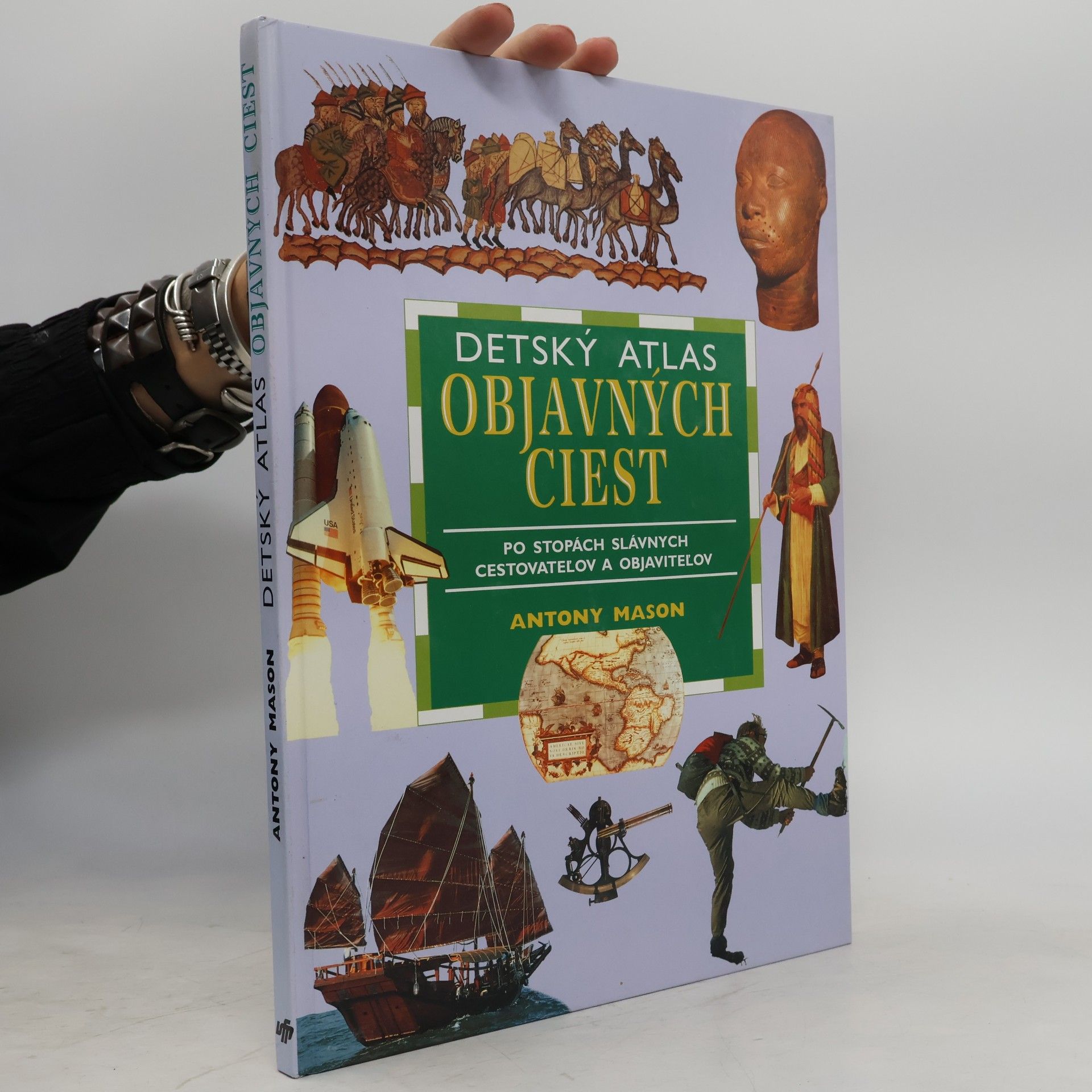 Antony Mason Detský atlas objavných ciest