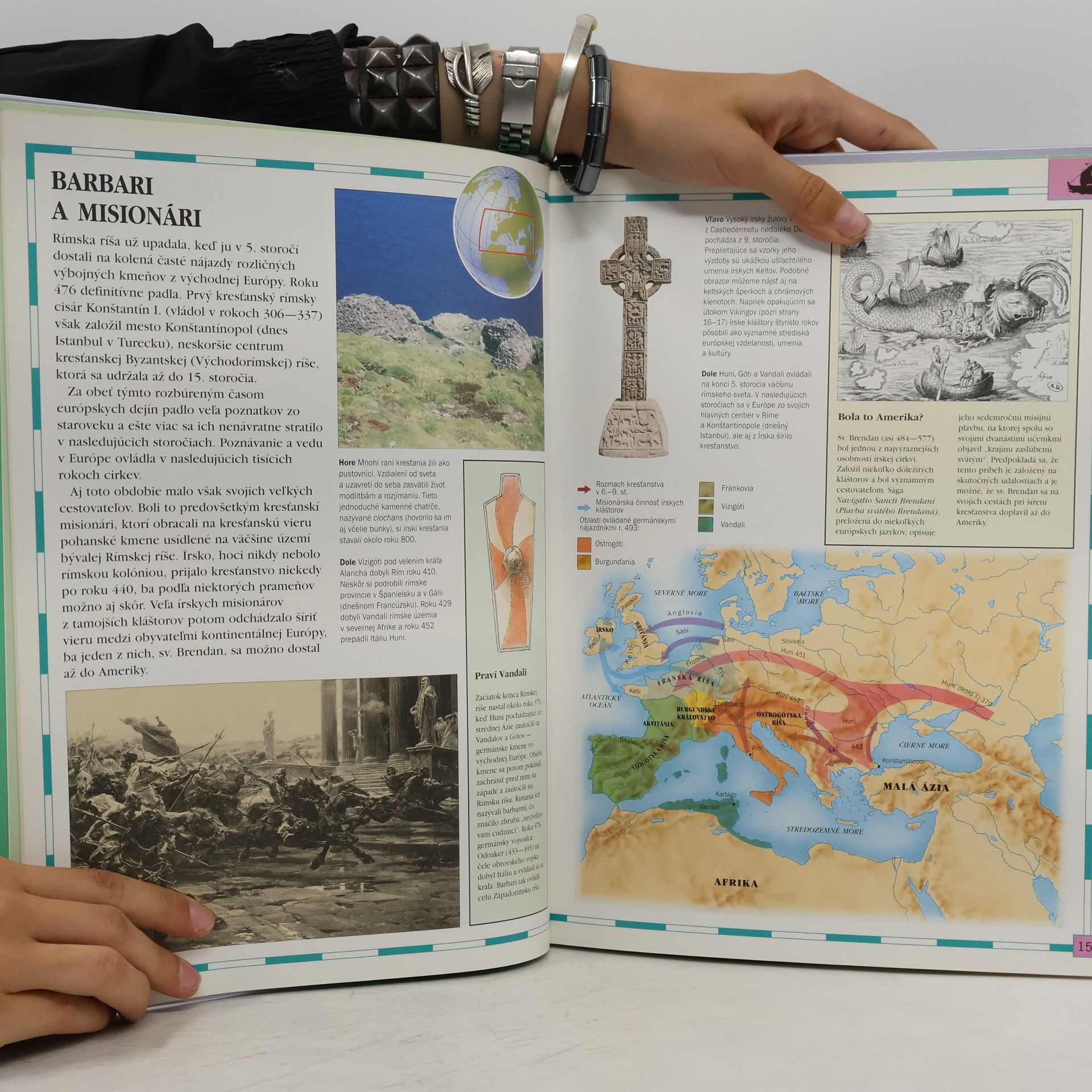 Antony Mason Detský atlas objavných ciest