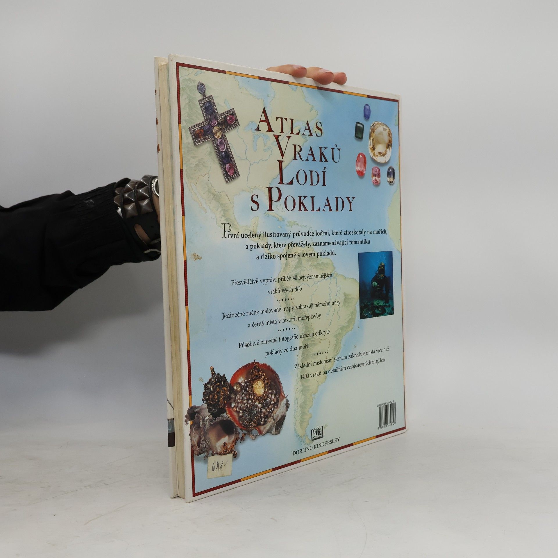 Nigel Pickford Atlas vraků lodí s poklady