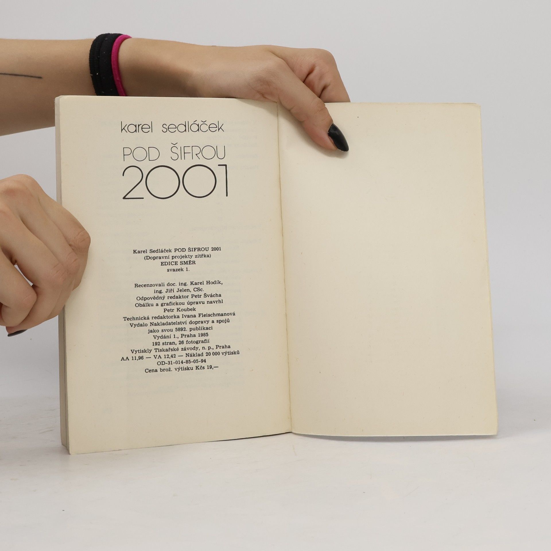 Karel Sedláček Pod šifrou 2001