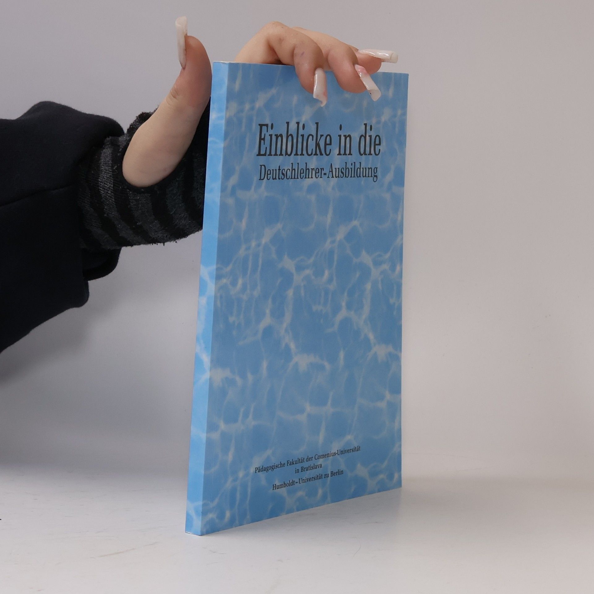 Undine Kramer Einblicke in die Deutschlehrer-Ausbildung