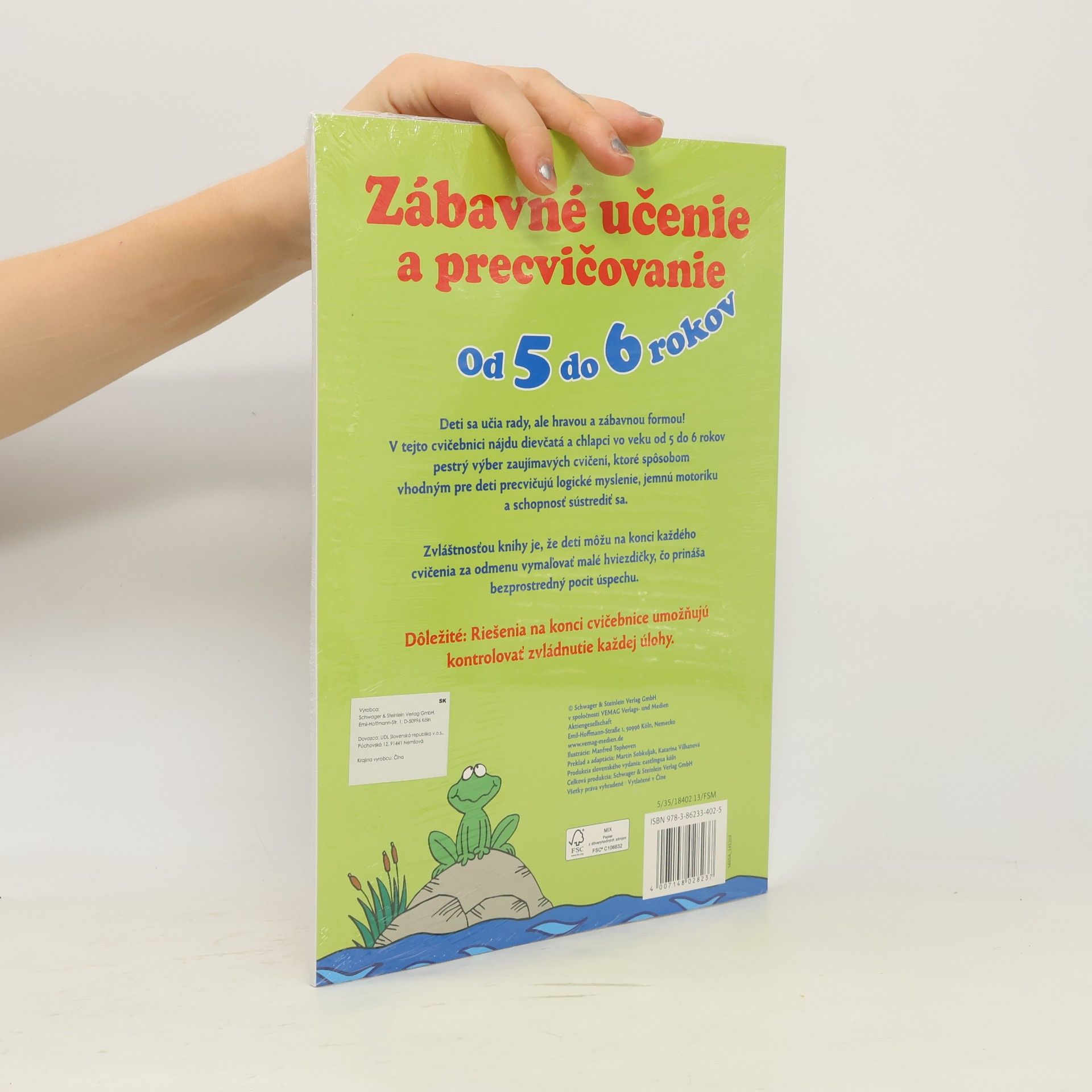 kolektiv Zábavné učení a procvičování od 5 do 6 let