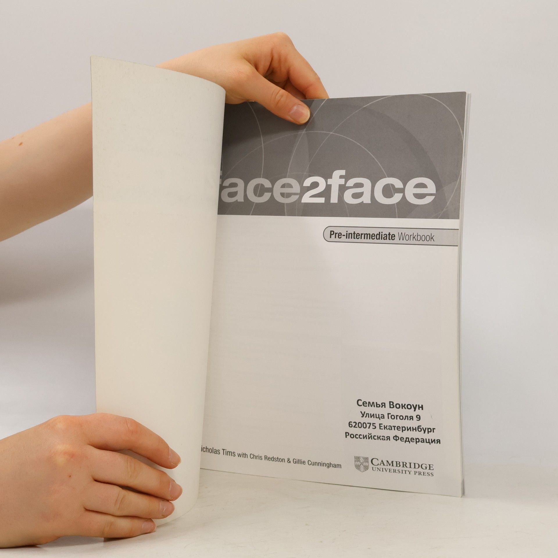 Nicholas Tims Face2face: Pre-intermediate: Workbook
