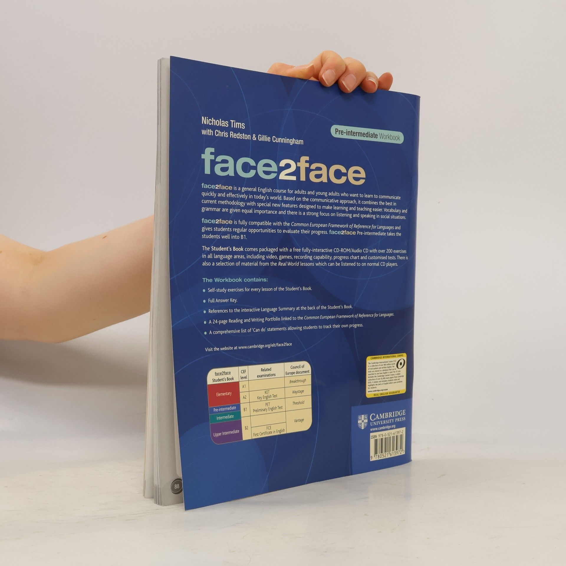 Nicholas Tims Face2face: Pre-intermediate: Workbook