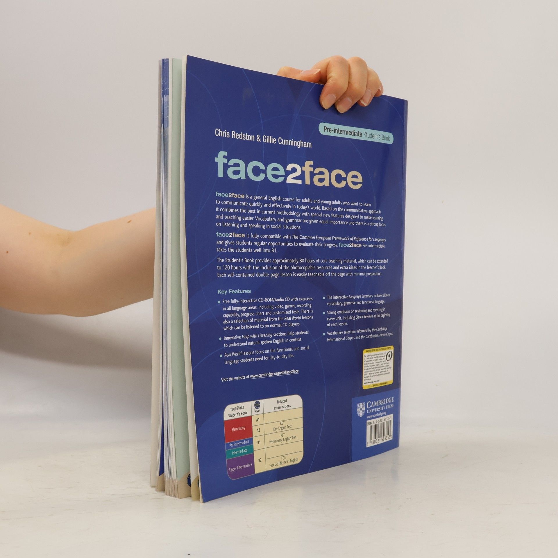 Gillie Cunningham Face2face : pre-intermediate : student's book