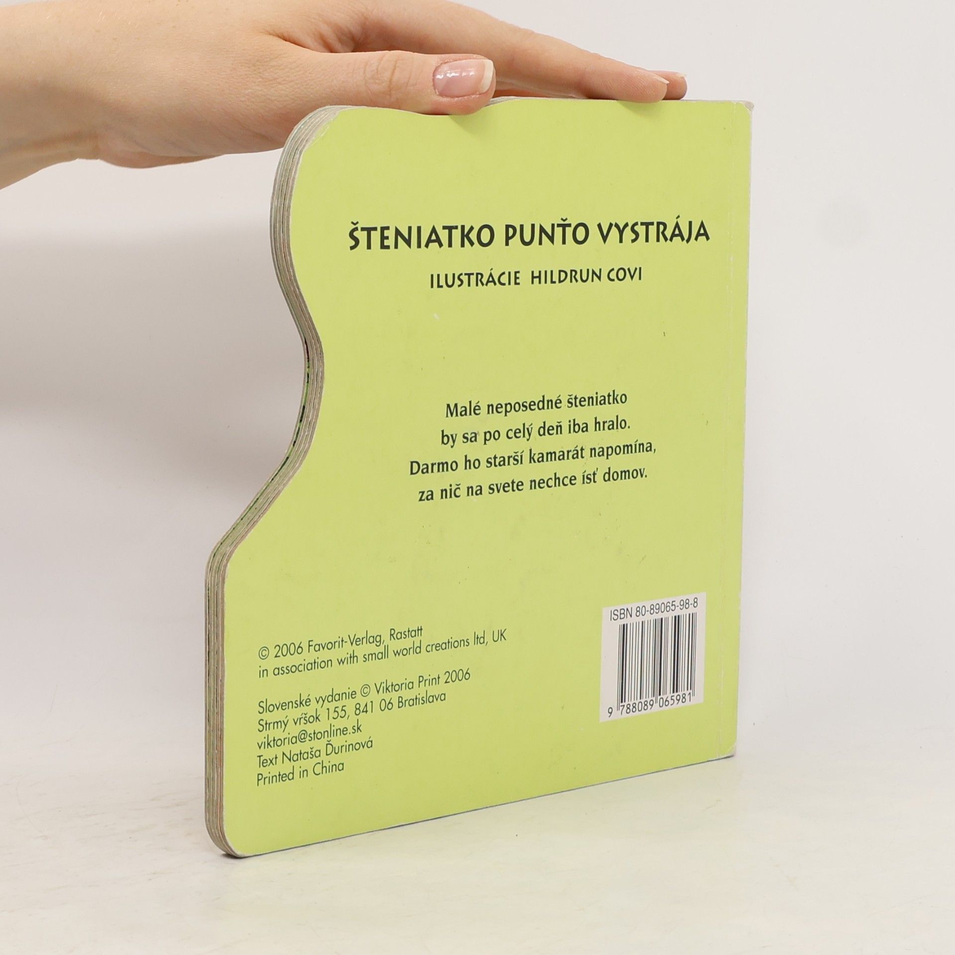 Nataša Ďurinová Šteniatko Punťo vystrája