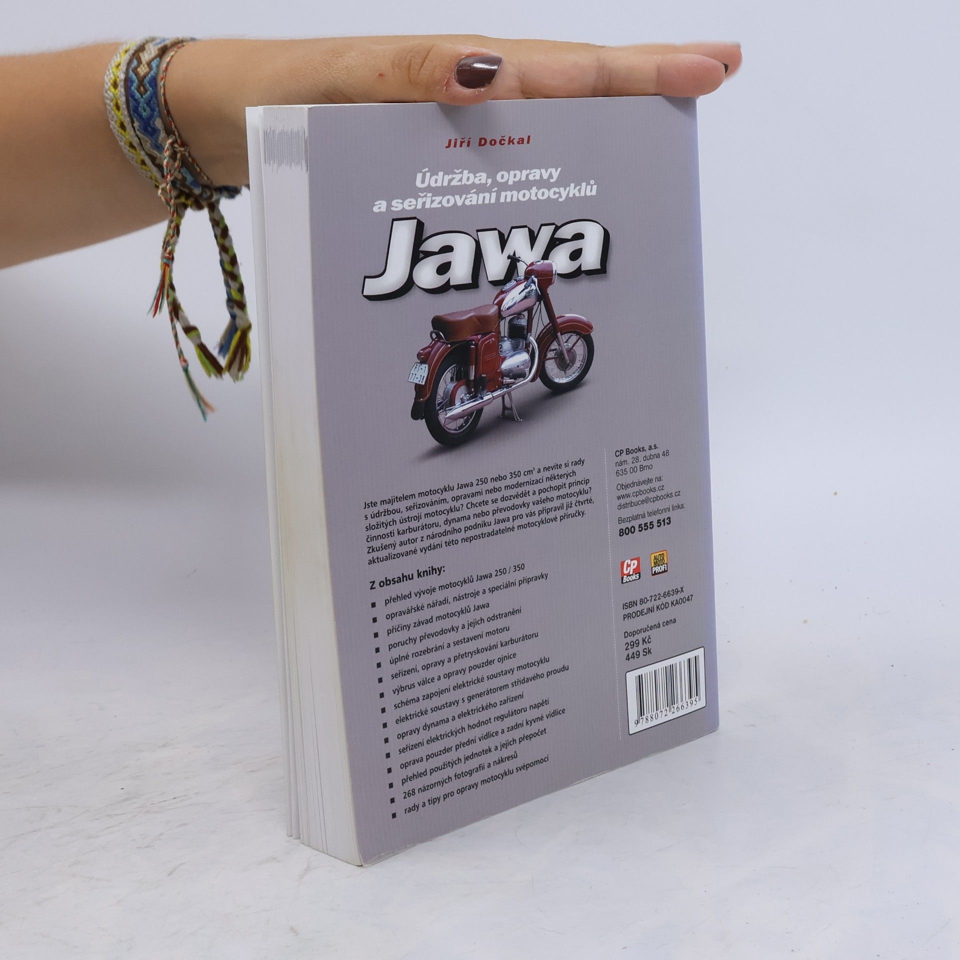 Jiří Dočkal Údržba, opravy a seřizování motocyklů Jawa